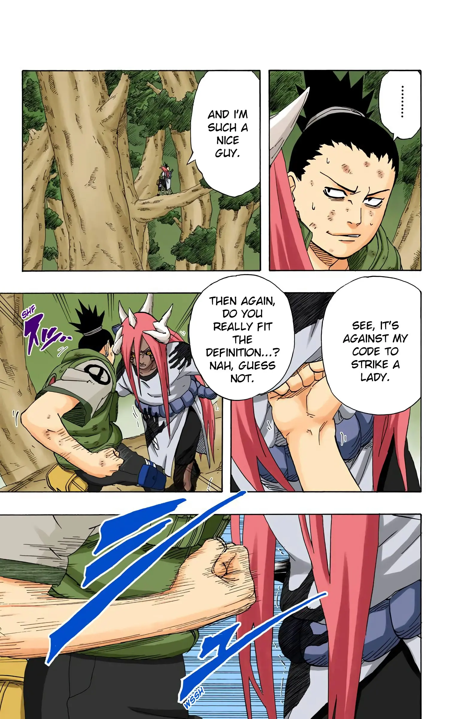 Naruto Colored Manga Online, chapter 209, page 9