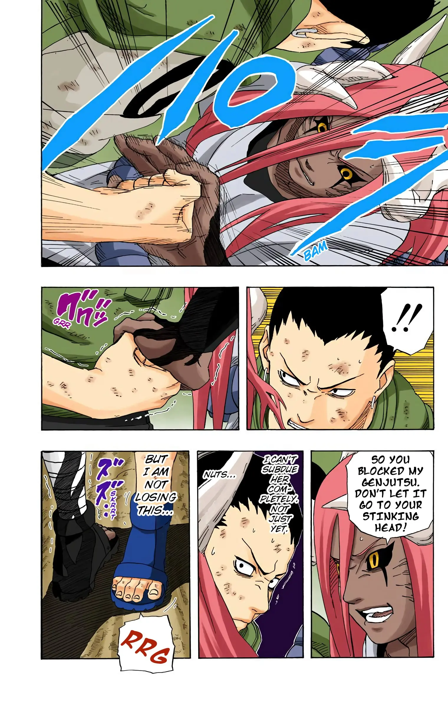 Naruto Colored Manga Online, chapter 209, page 10