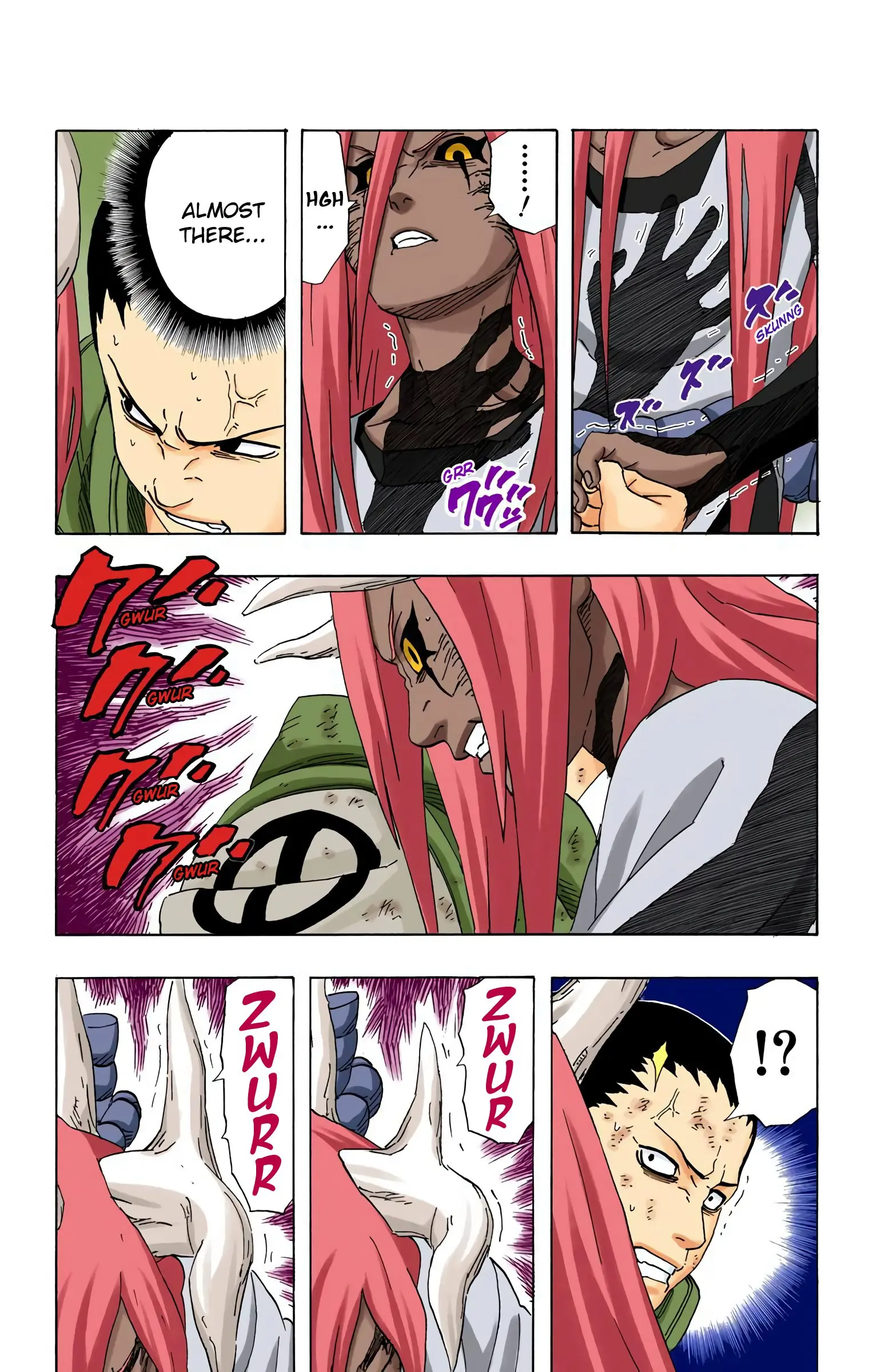 Naruto Colored Manga Online, chapter 209, page 11