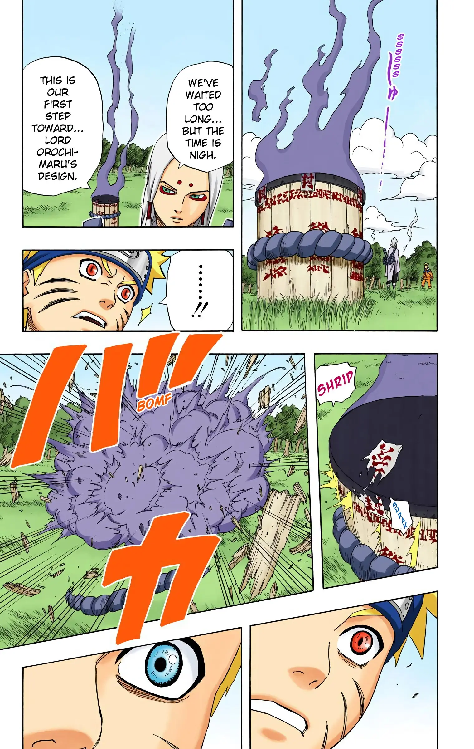 Naruto Colored Manga Online, chapter 209, page 17