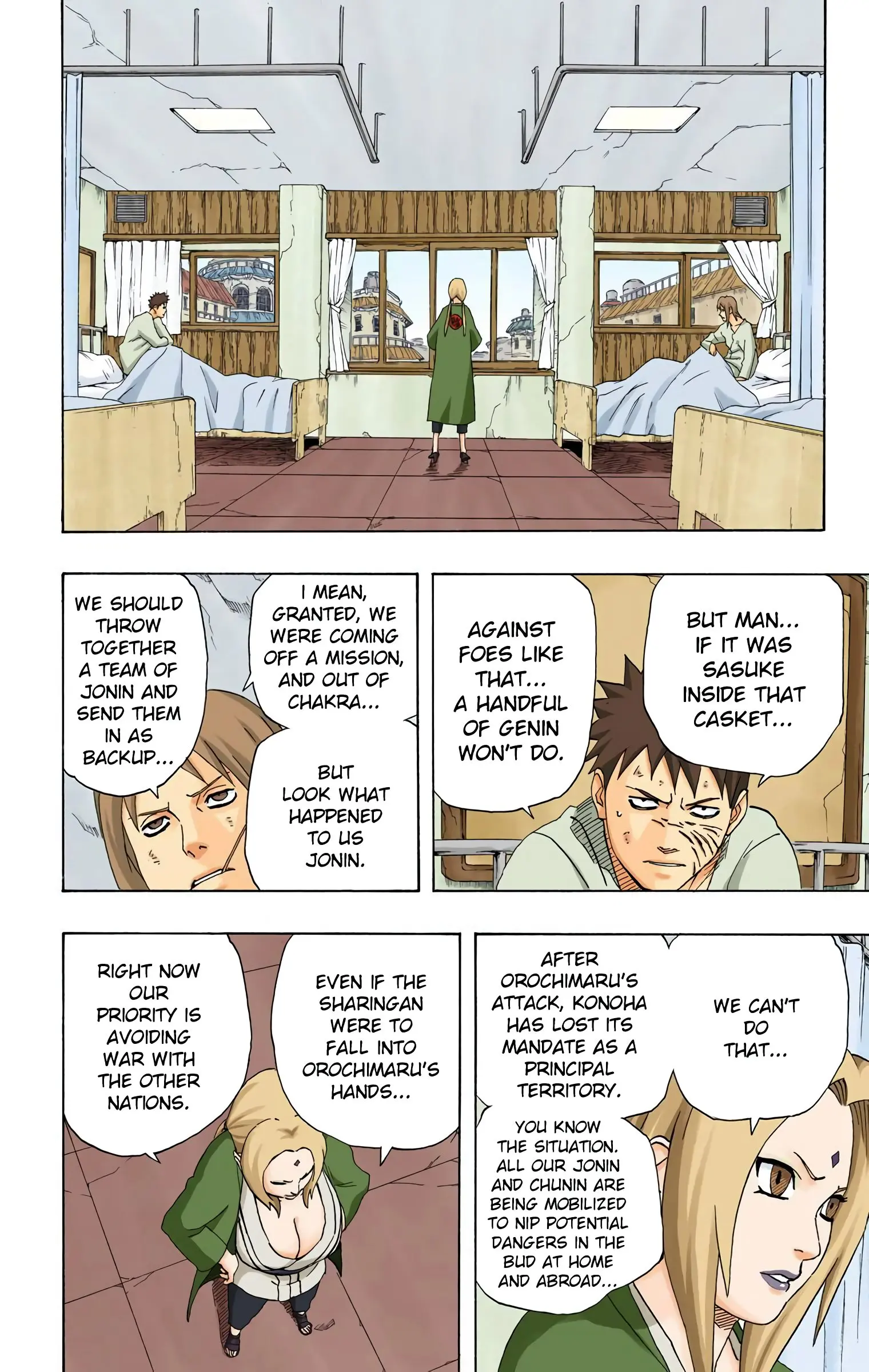 Naruto Colored Manga Online, chapter 210, page 6