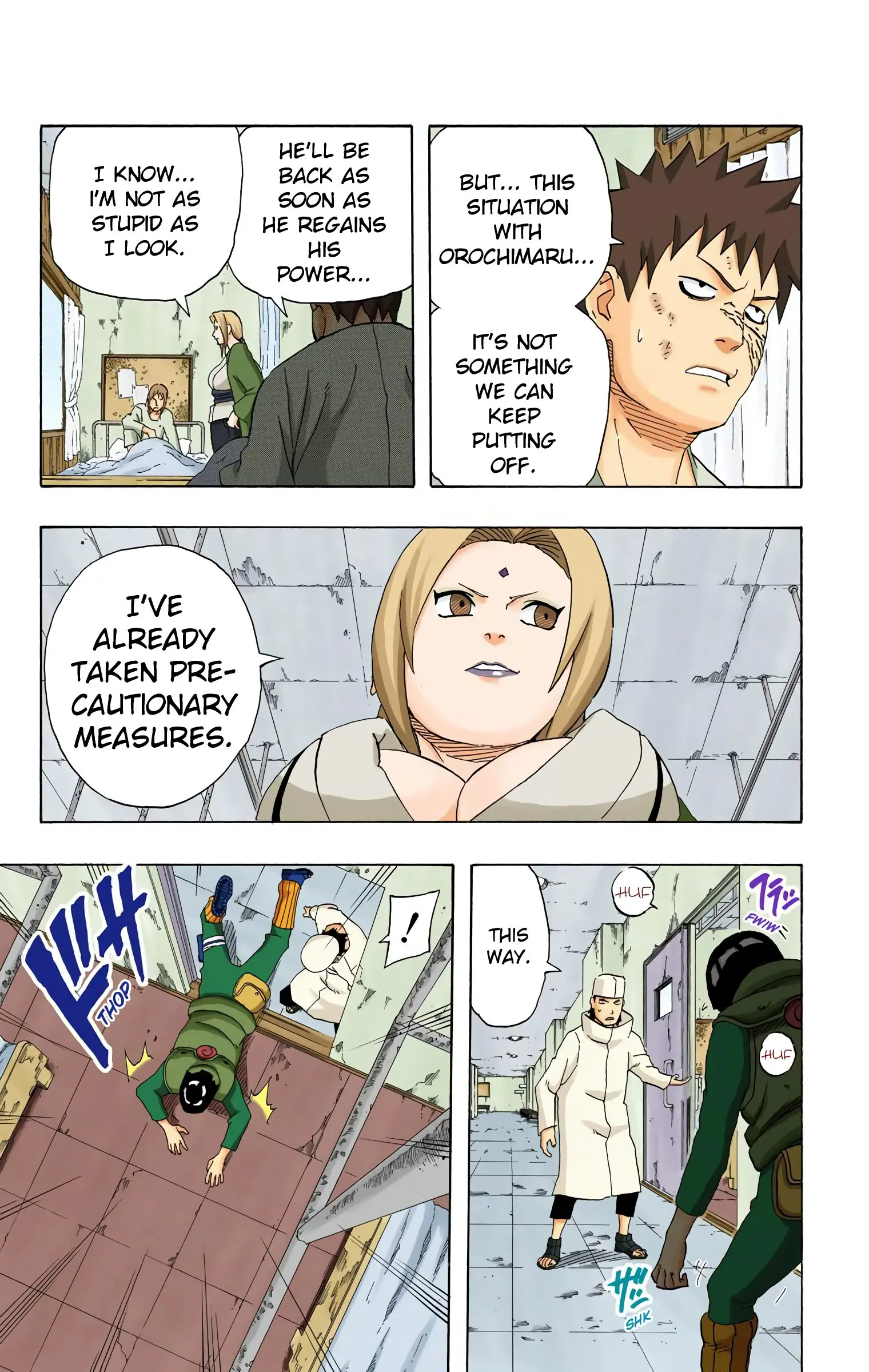 Naruto Colored Manga Online, chapter 210, page 7