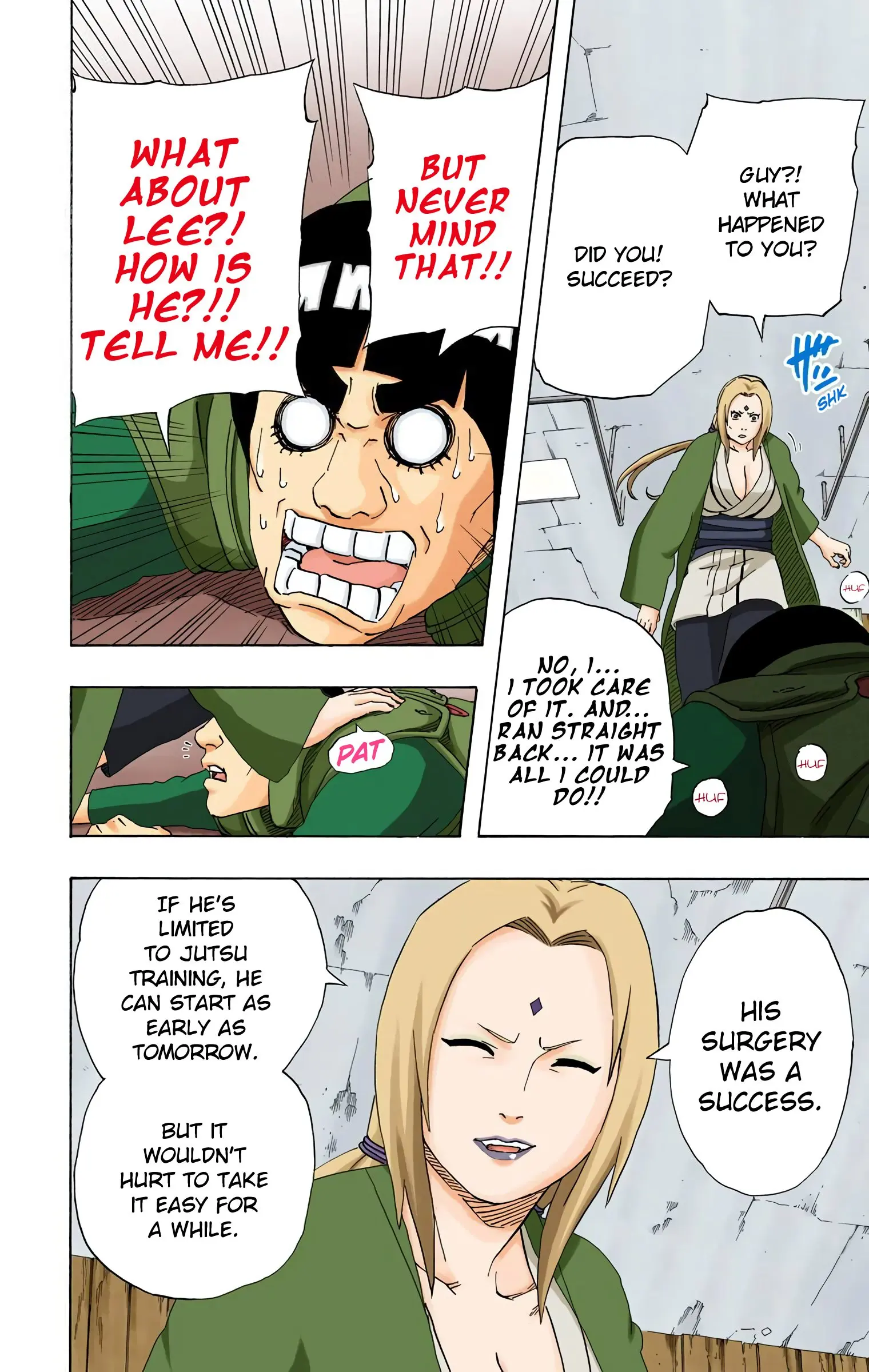 Naruto Colored Manga Online, chapter 210, page 8