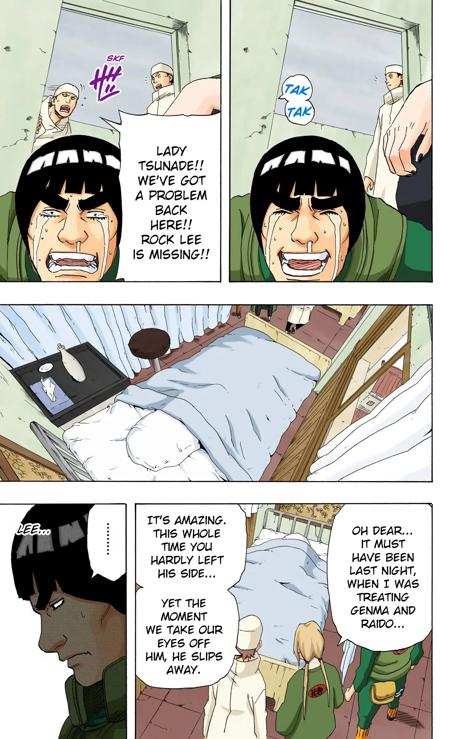 Naruto Colored Manga Online, chapter 210, page 9