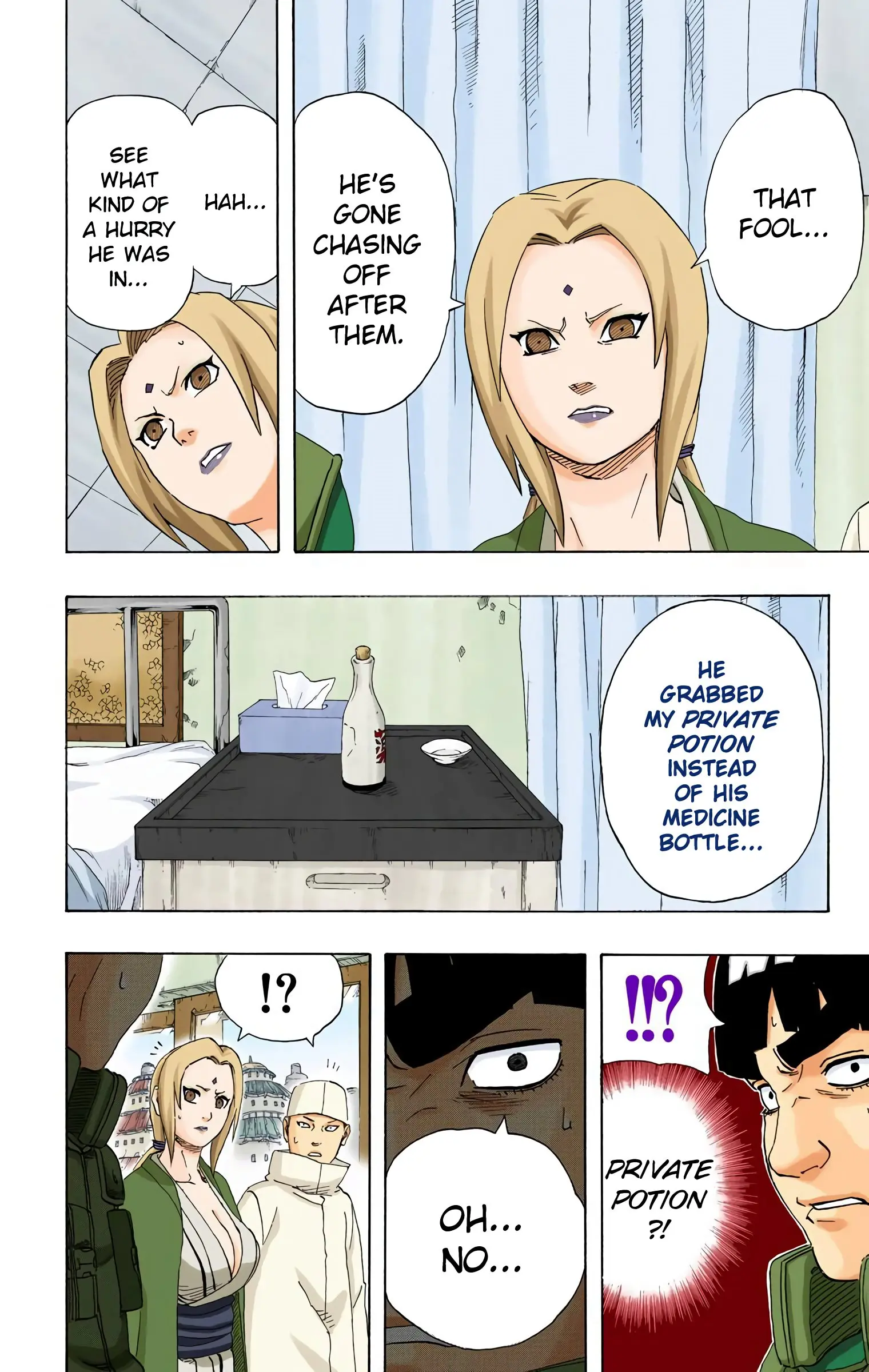 Naruto Colored Manga Online, chapter 210, page 10