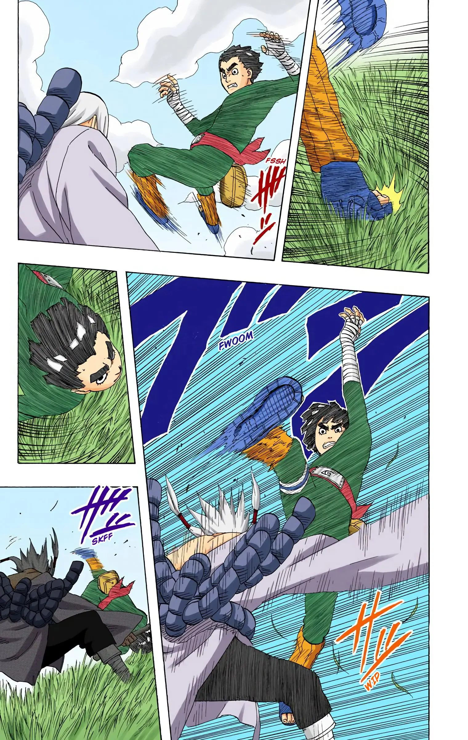 Naruto Colored Manga Online, chapter 210, page 13