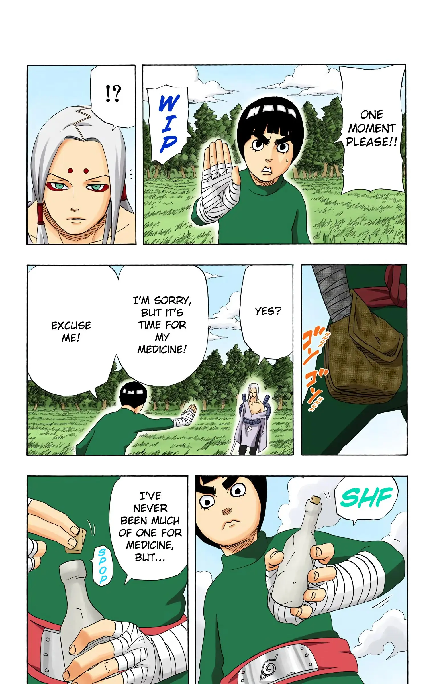 Naruto Colored Manga Online, chapter 210, page 15