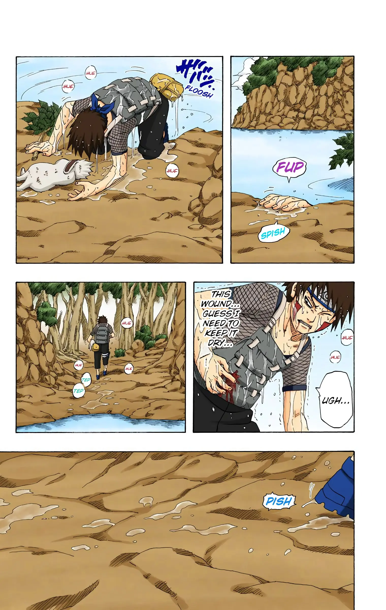 Naruto Colored Manga Online, chapter 211, page 3