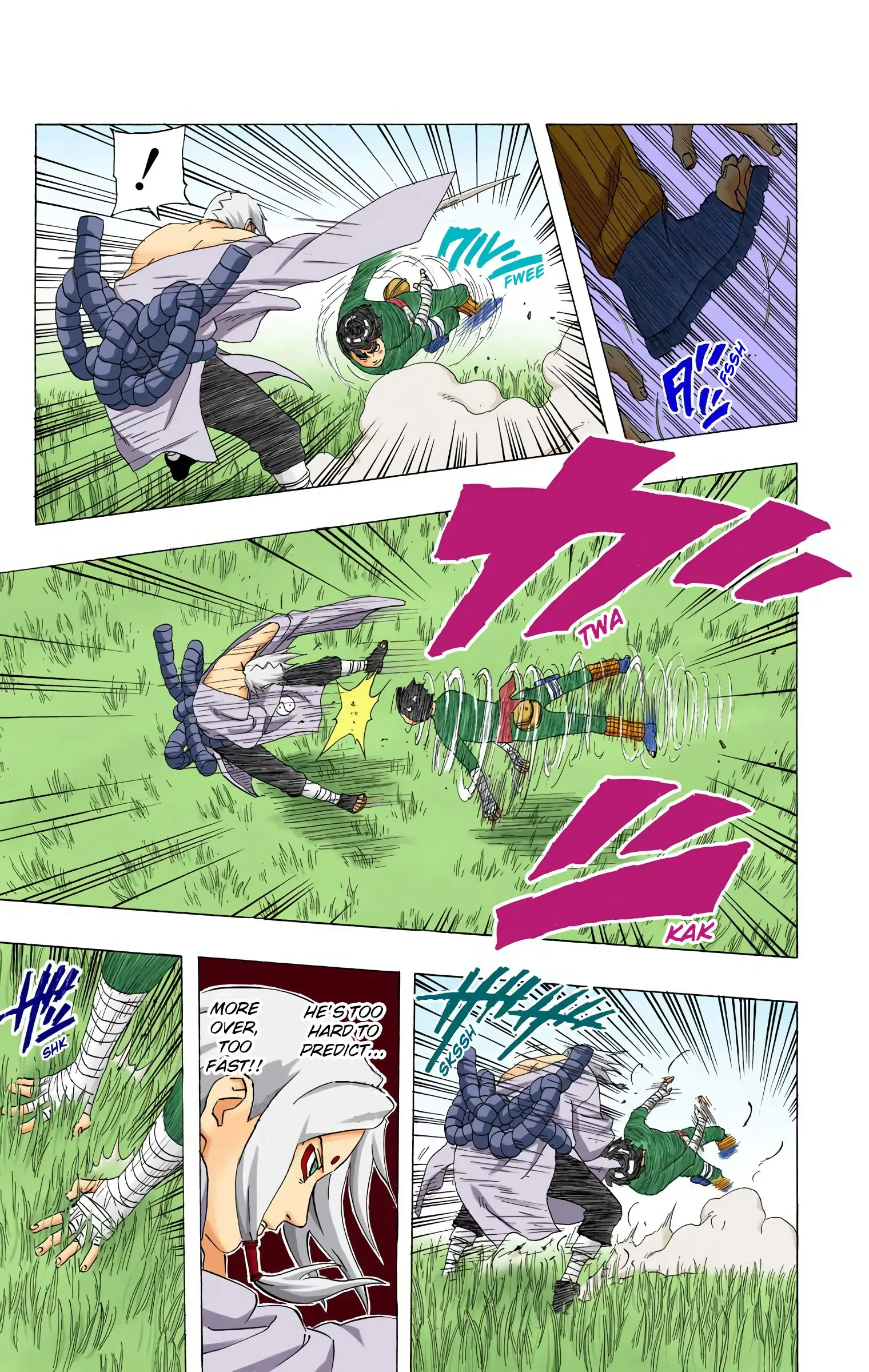 Naruto Colored Manga Online, chapter 211, page 7