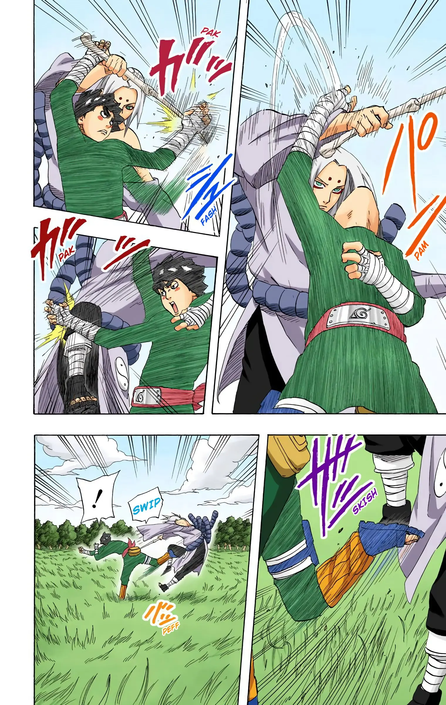 Naruto Colored Manga Online, chapter 211, page 10