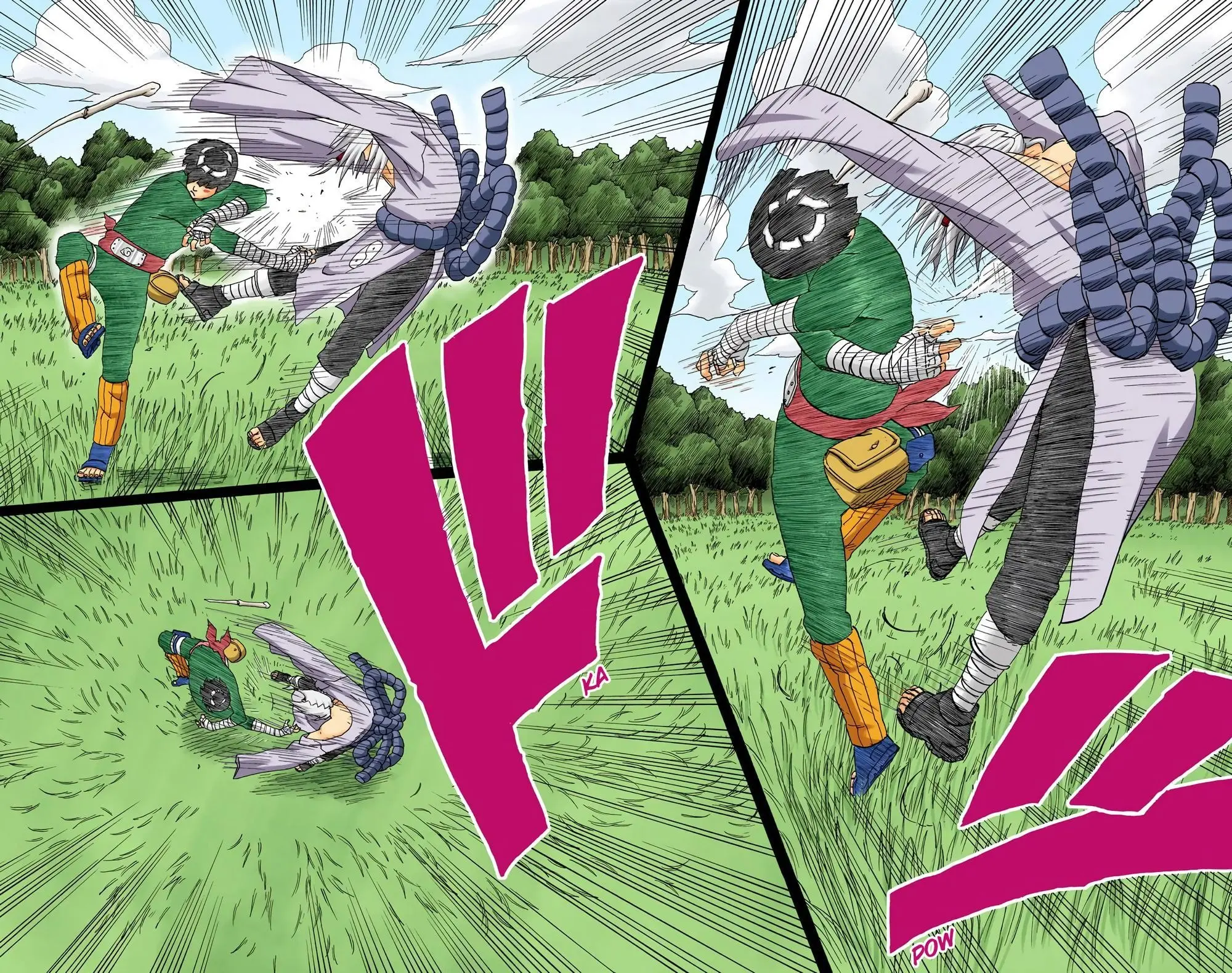 Naruto Colored Manga Online, chapter 211, page 12