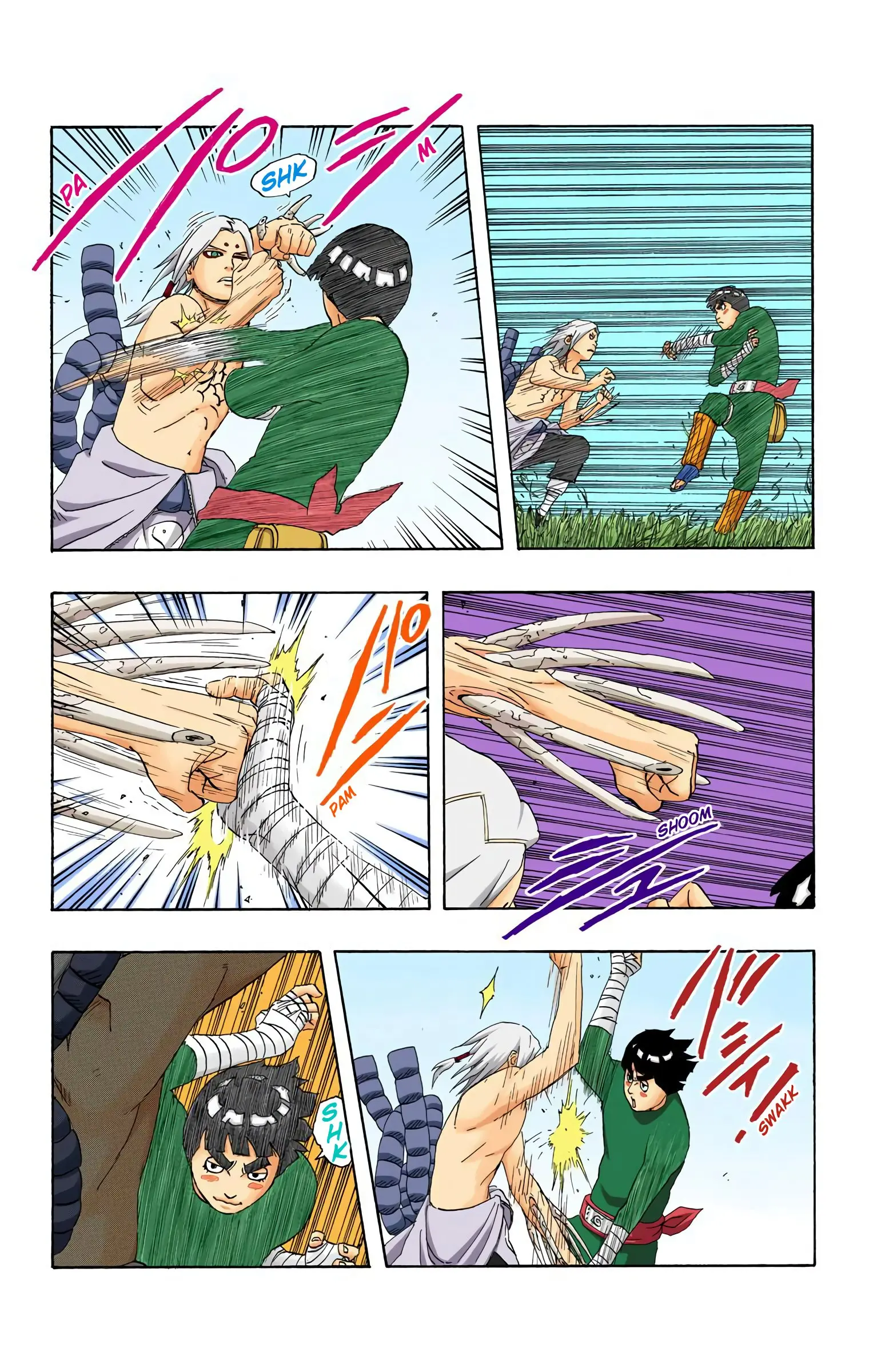 Naruto Colored Manga Online, chapter 211, page 16