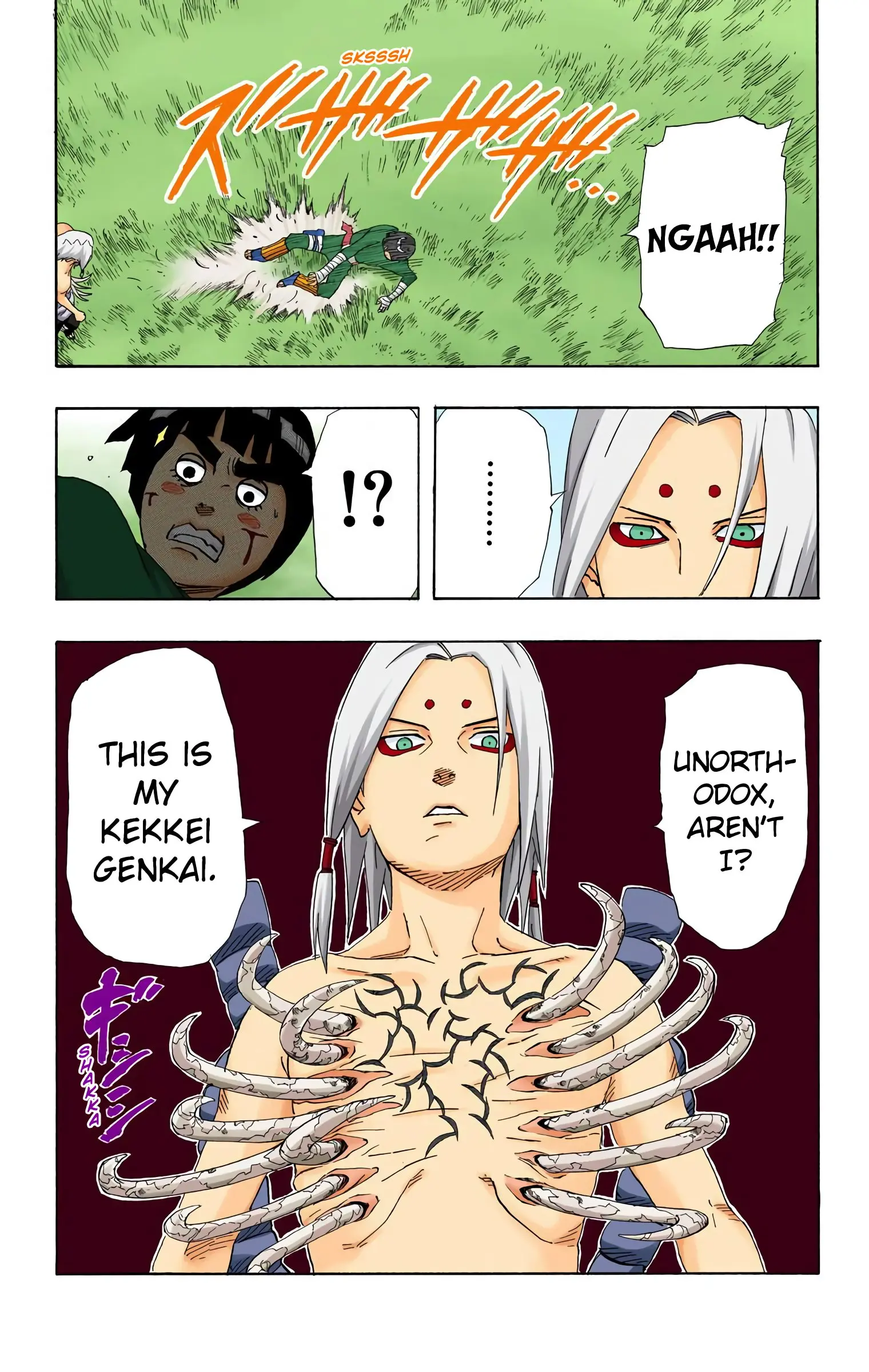 Naruto Colored Manga Online, chapter 211, page 18