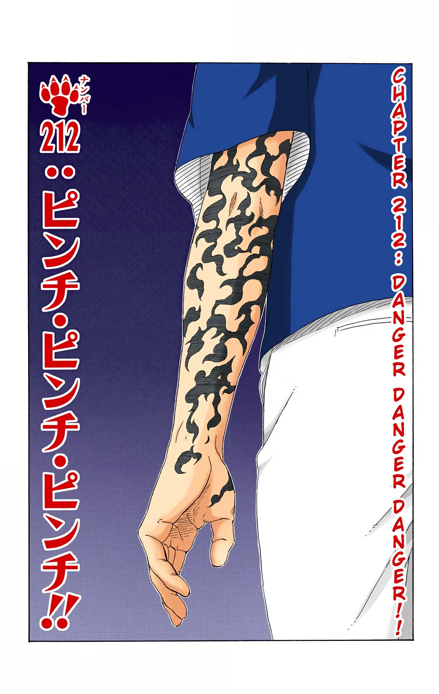Naruto Colored Manga Online, chapter 212, page 1