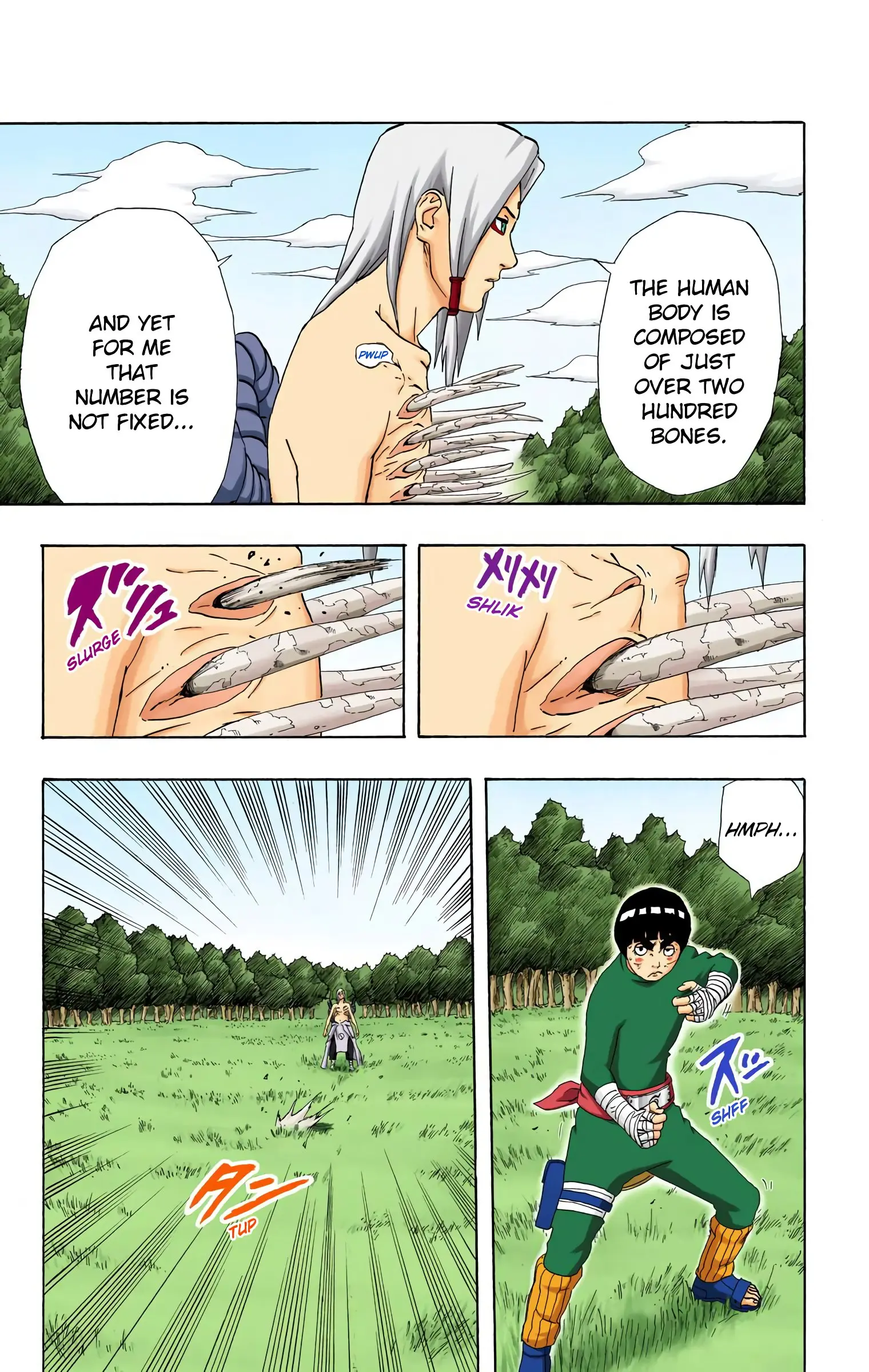 Naruto Colored Manga Online, chapter 212, page 3