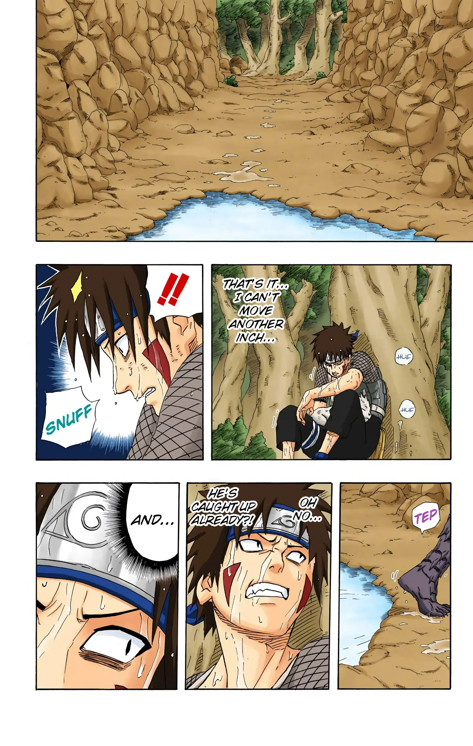 Naruto Colored Manga Online, chapter 212, page 6