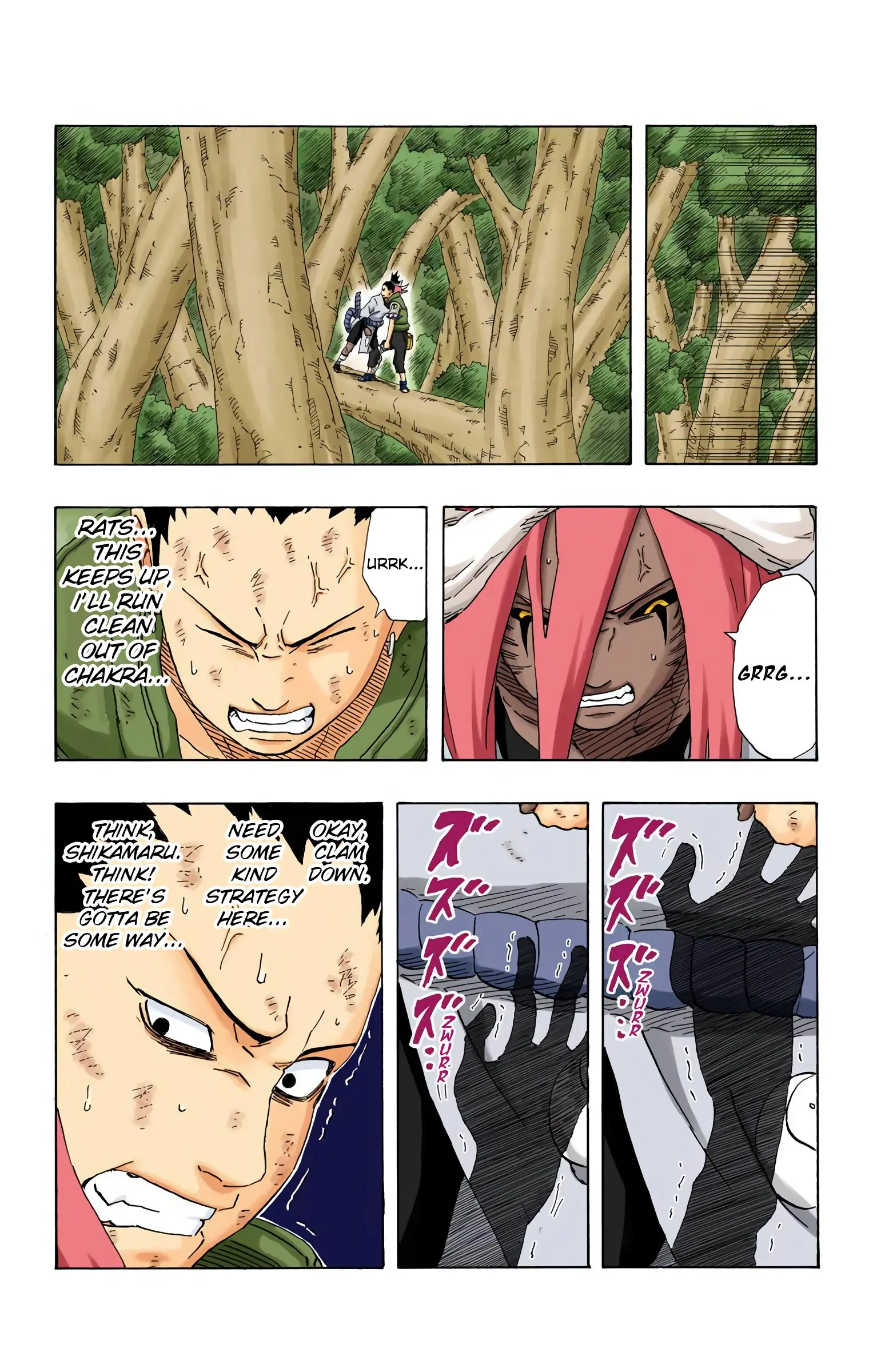 Naruto Colored Manga Online, chapter 212, page 7