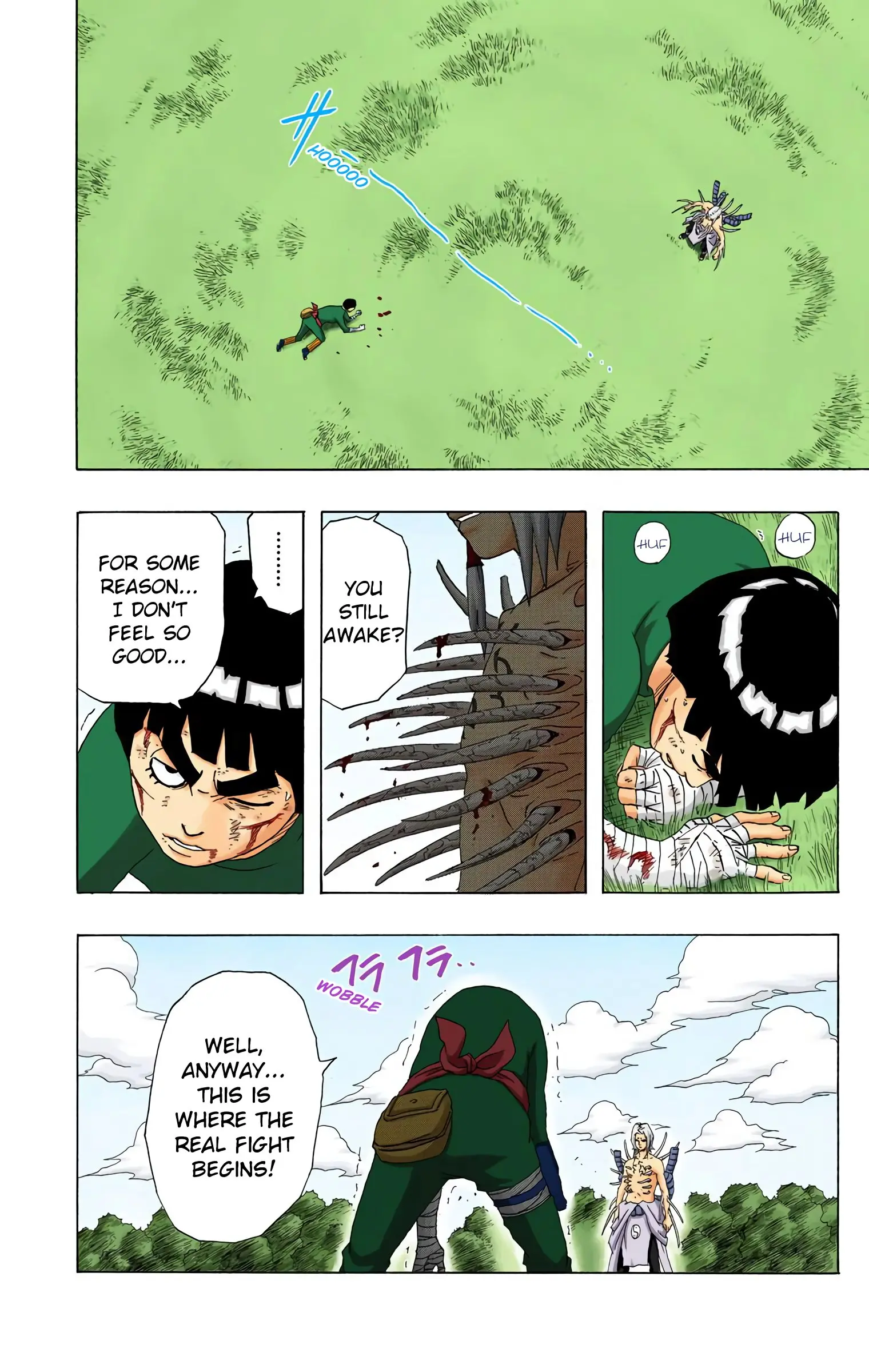 Naruto Colored Manga Online, chapter 212, page 8
