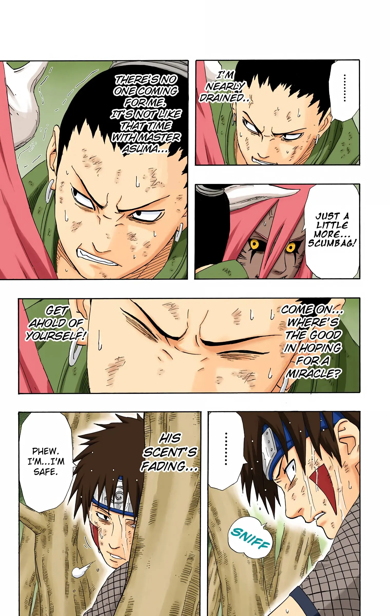 Naruto Colored Manga Online, chapter 212, page 13