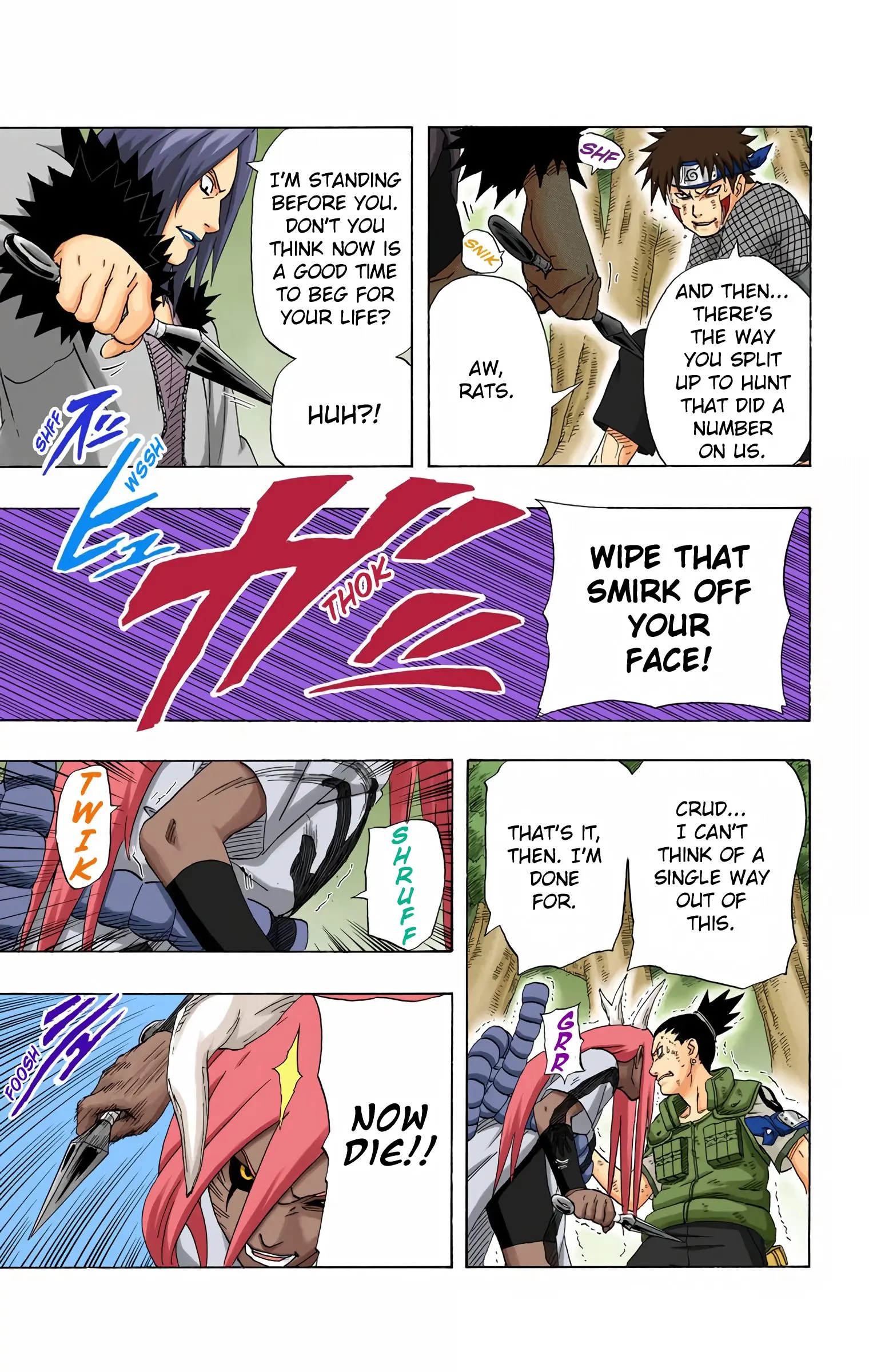Naruto Colored Manga Online, chapter 212, page 15
