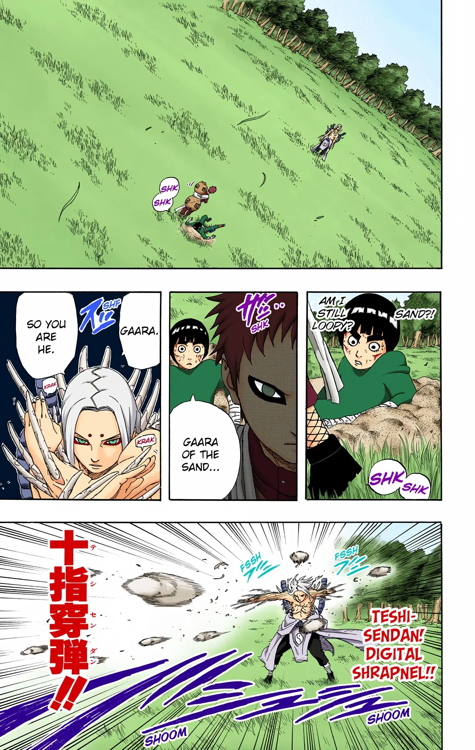 Naruto Colored Manga Online, chapter 213, page 4