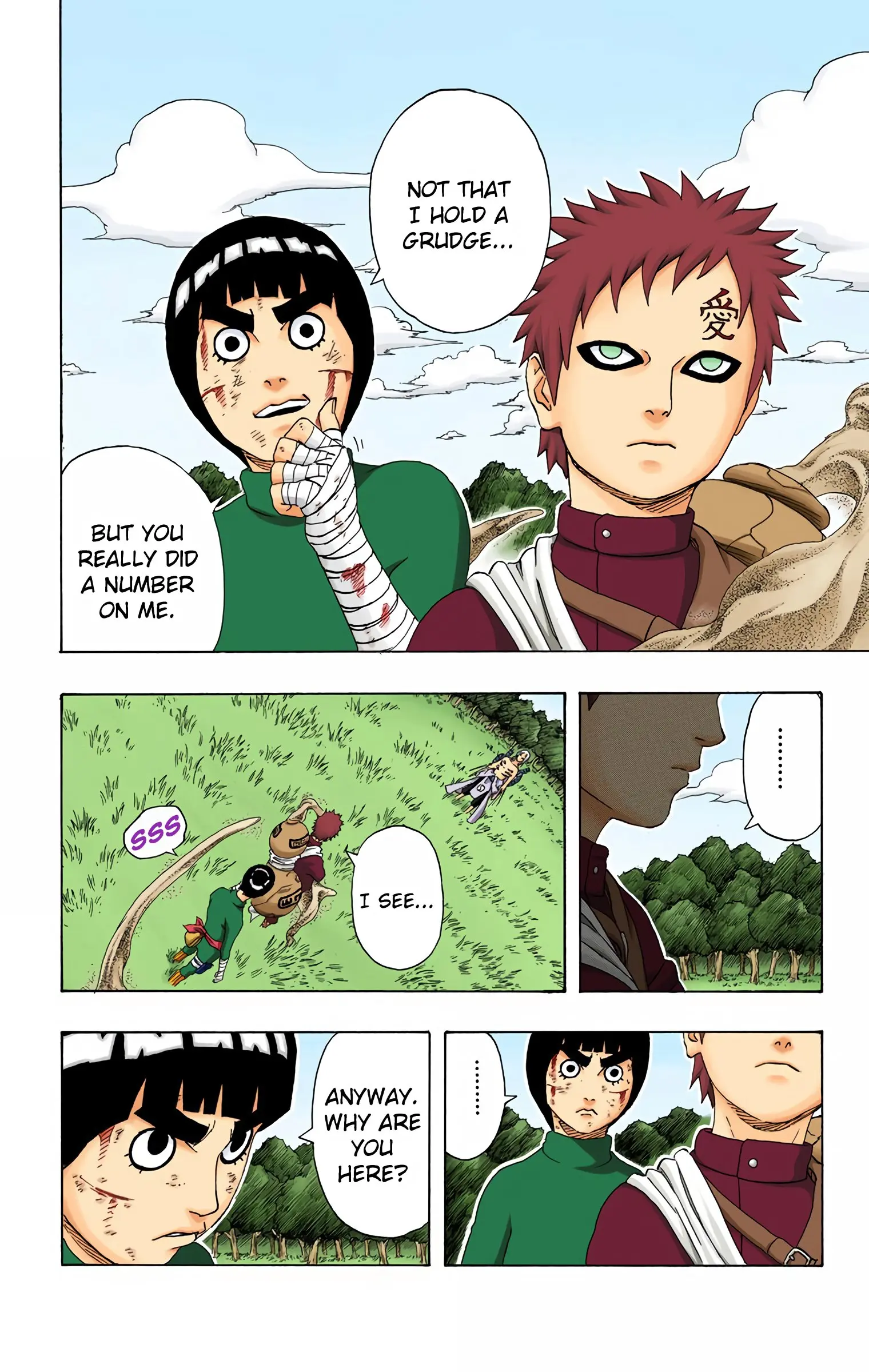 Naruto Colored Manga Online, chapter 213, page 7