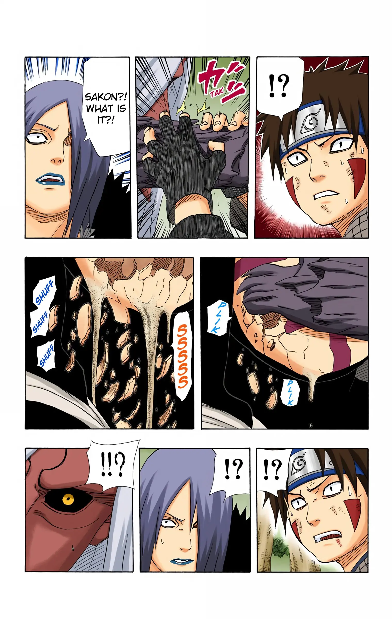 Naruto Colored Manga Online, chapter 213, page 18