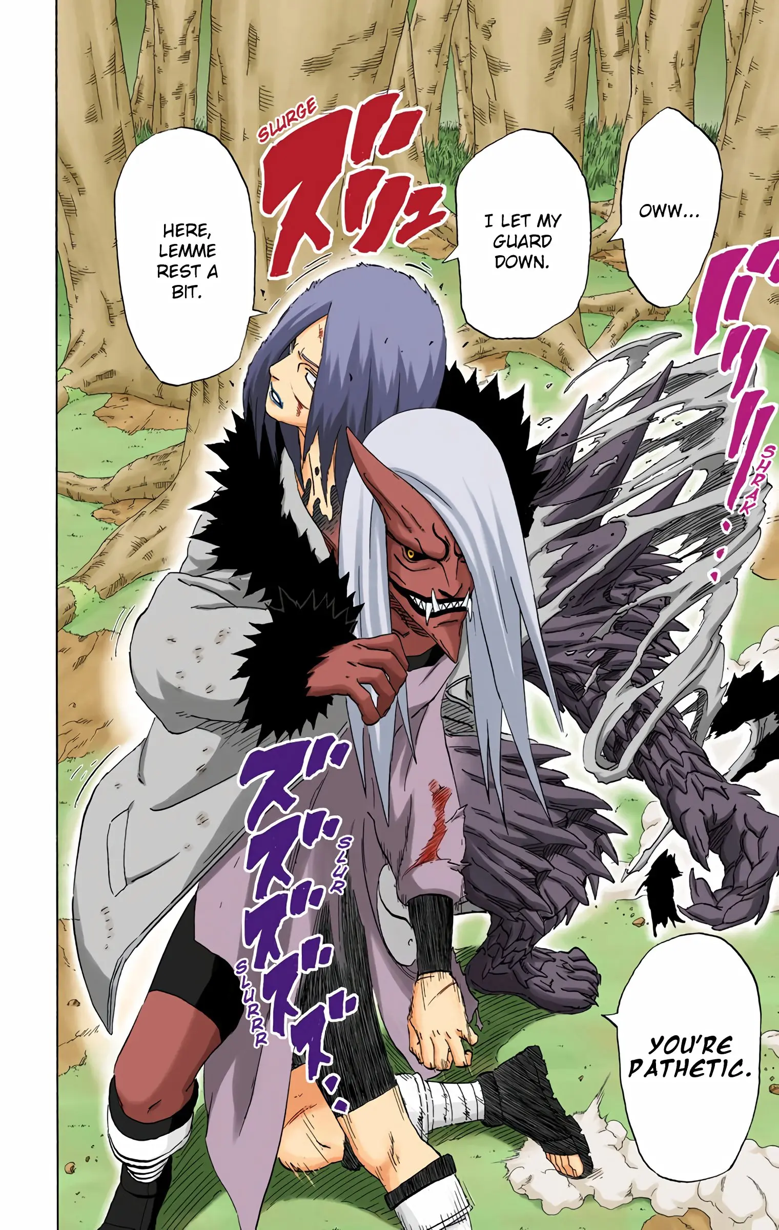 Naruto Colored Manga Online, chapter 214, page 4