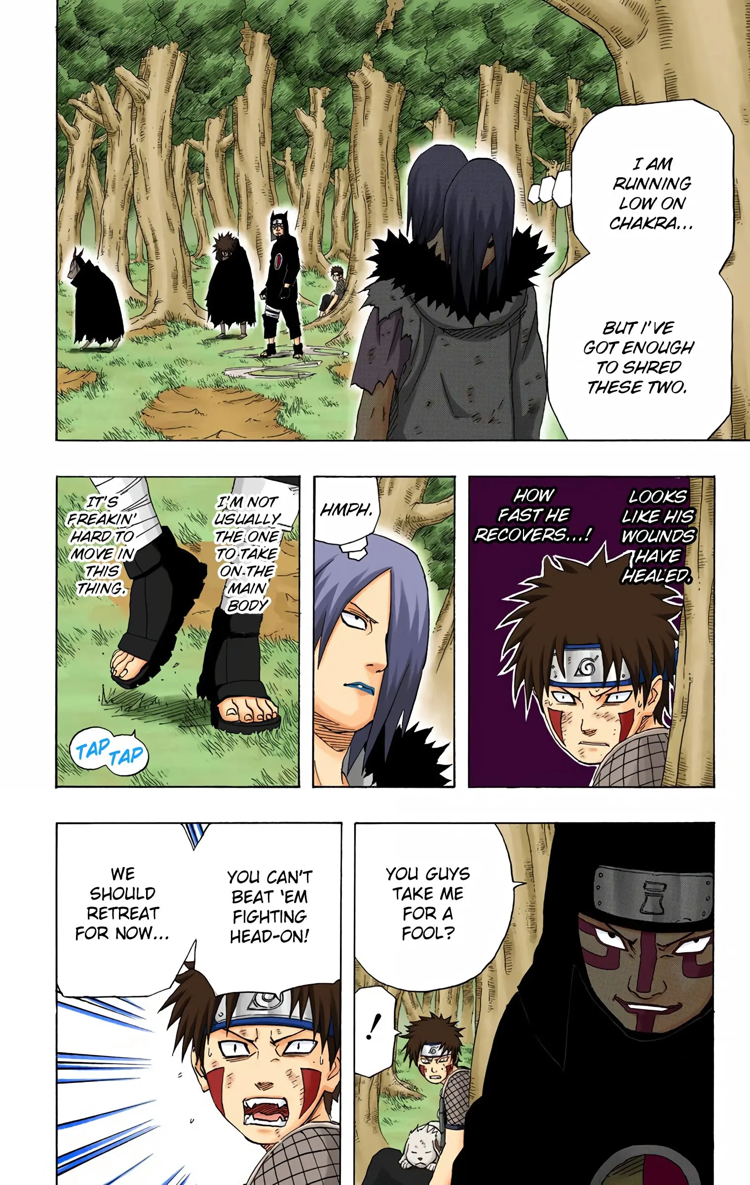 Naruto Colored Manga Online, chapter 214, page 6