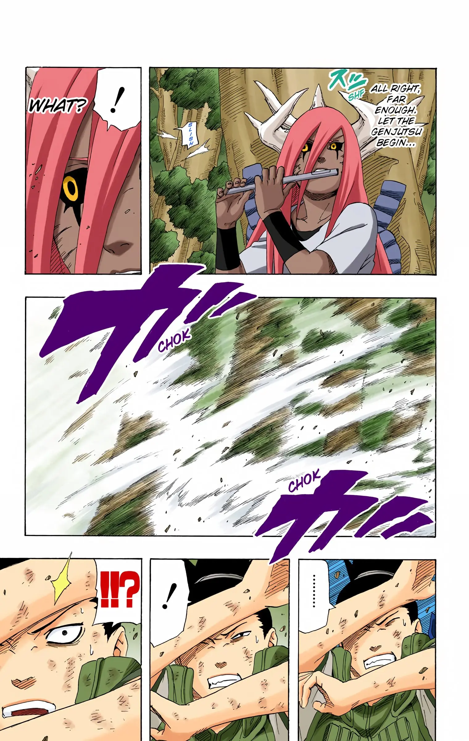 Naruto Colored Manga Online, chapter 214, page 17