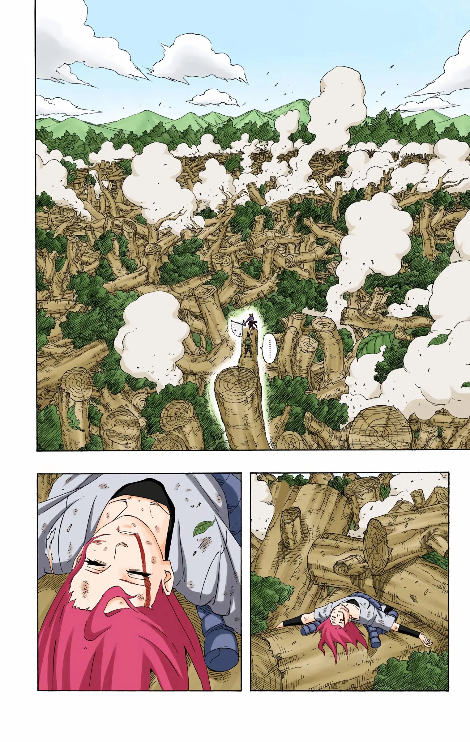 Naruto Colored Manga Online, chapter 214, page 18