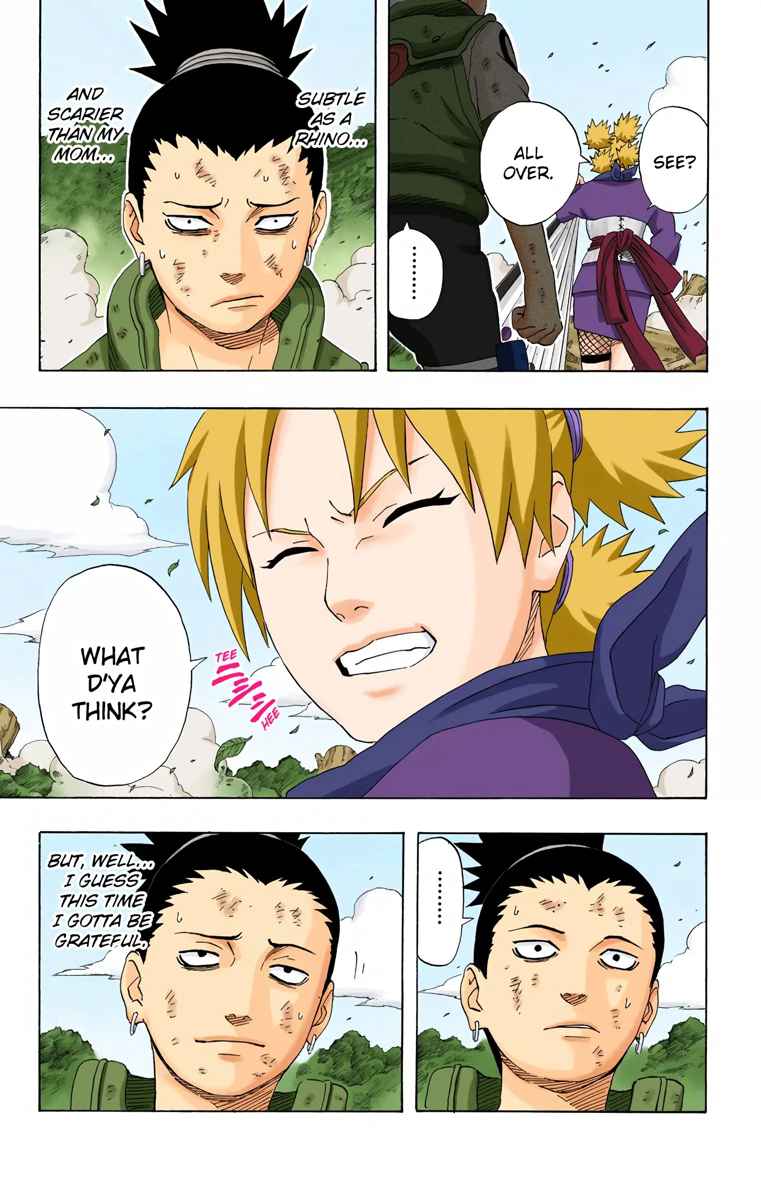 Naruto Colored Manga Online, chapter 214, page 19