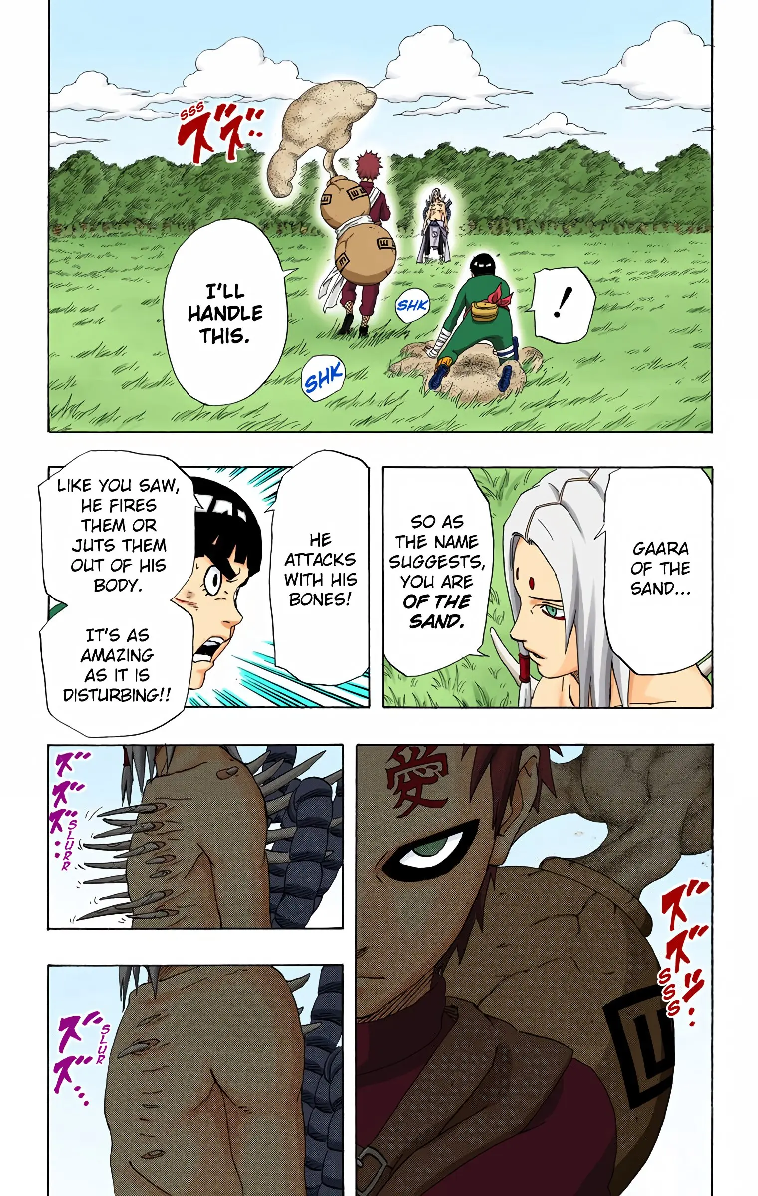 Naruto Colored Manga Online, chapter 215, page 5