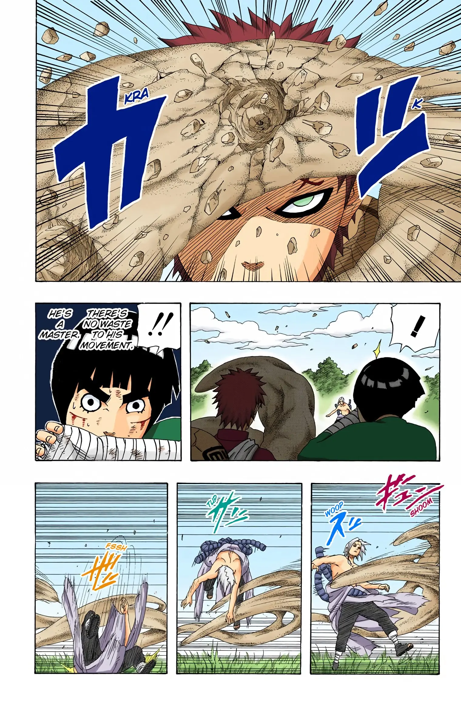 Naruto Colored Manga Online, chapter 215, page 8