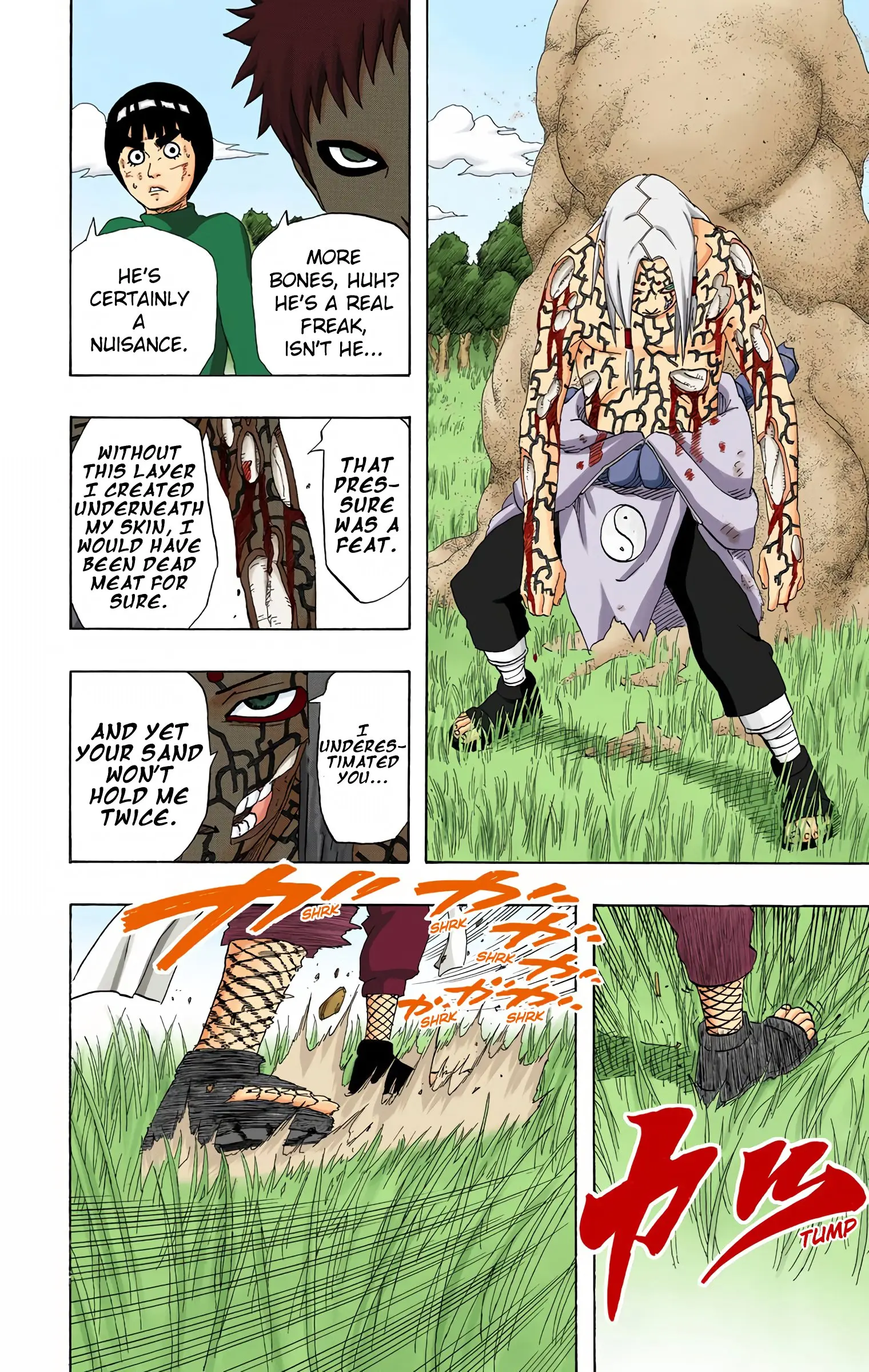 Naruto Colored Manga Online, chapter 215, page 14