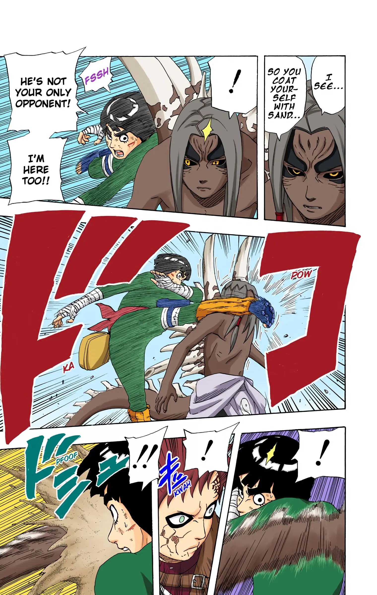 Naruto Colored Manga Online, chapter 216, page 7