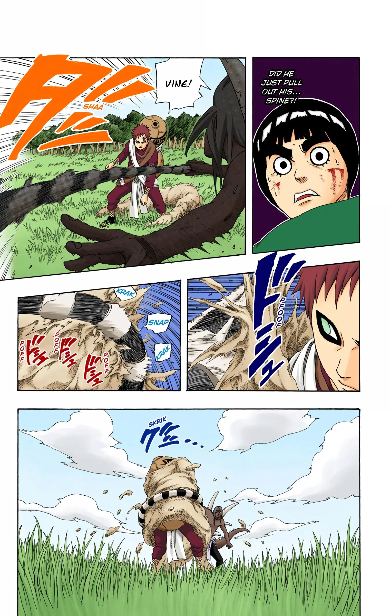 Naruto Colored Manga Online, chapter 216, page 11