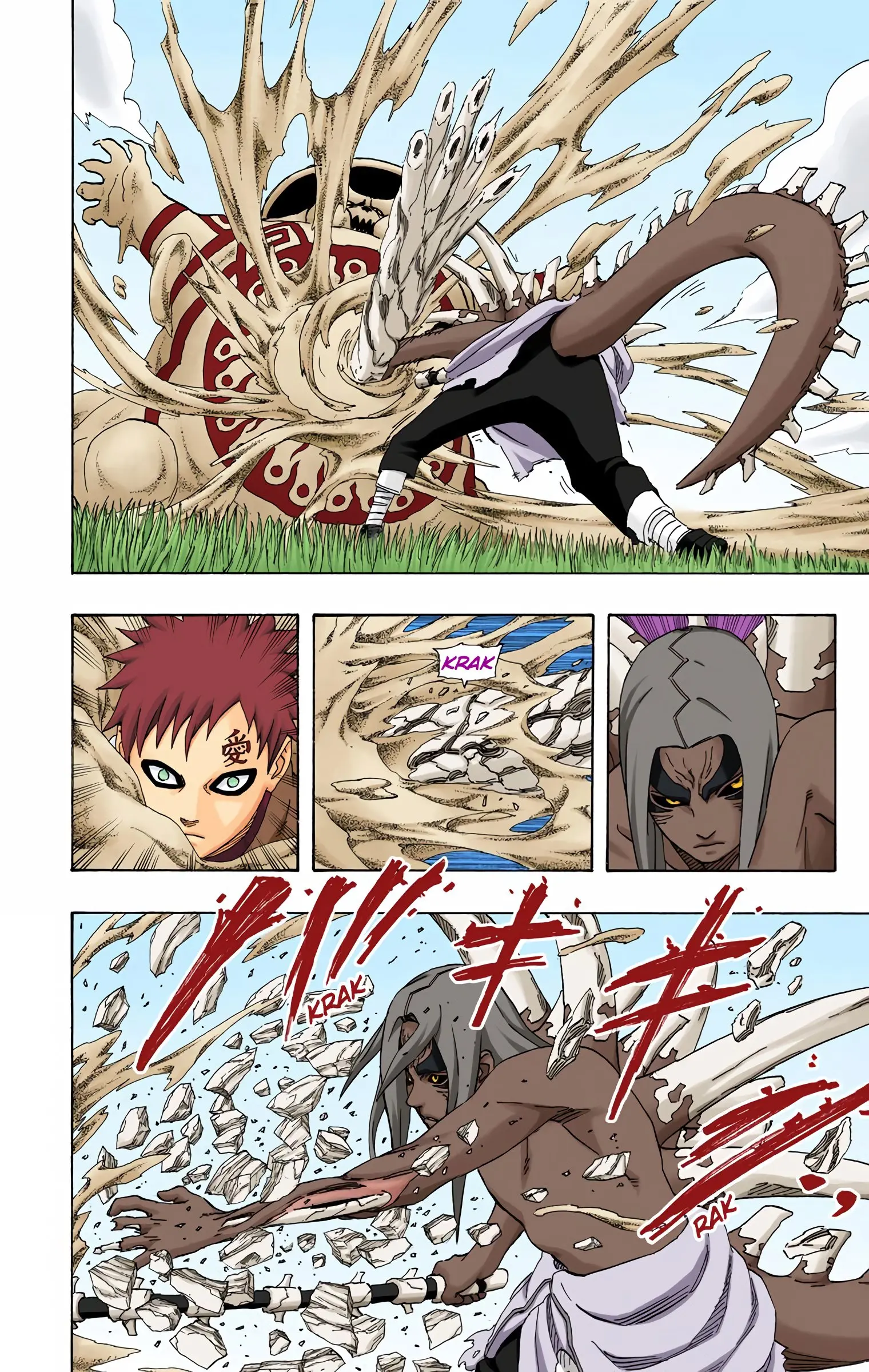 Naruto Colored Manga Online, chapter 217, page 2