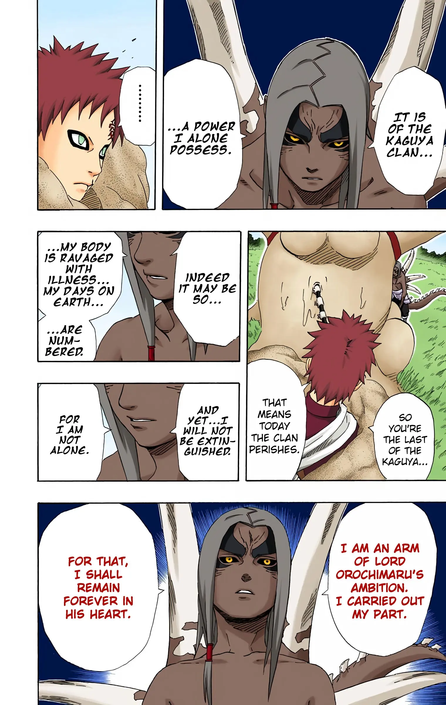 Naruto Colored Manga Online, chapter 217, page 4