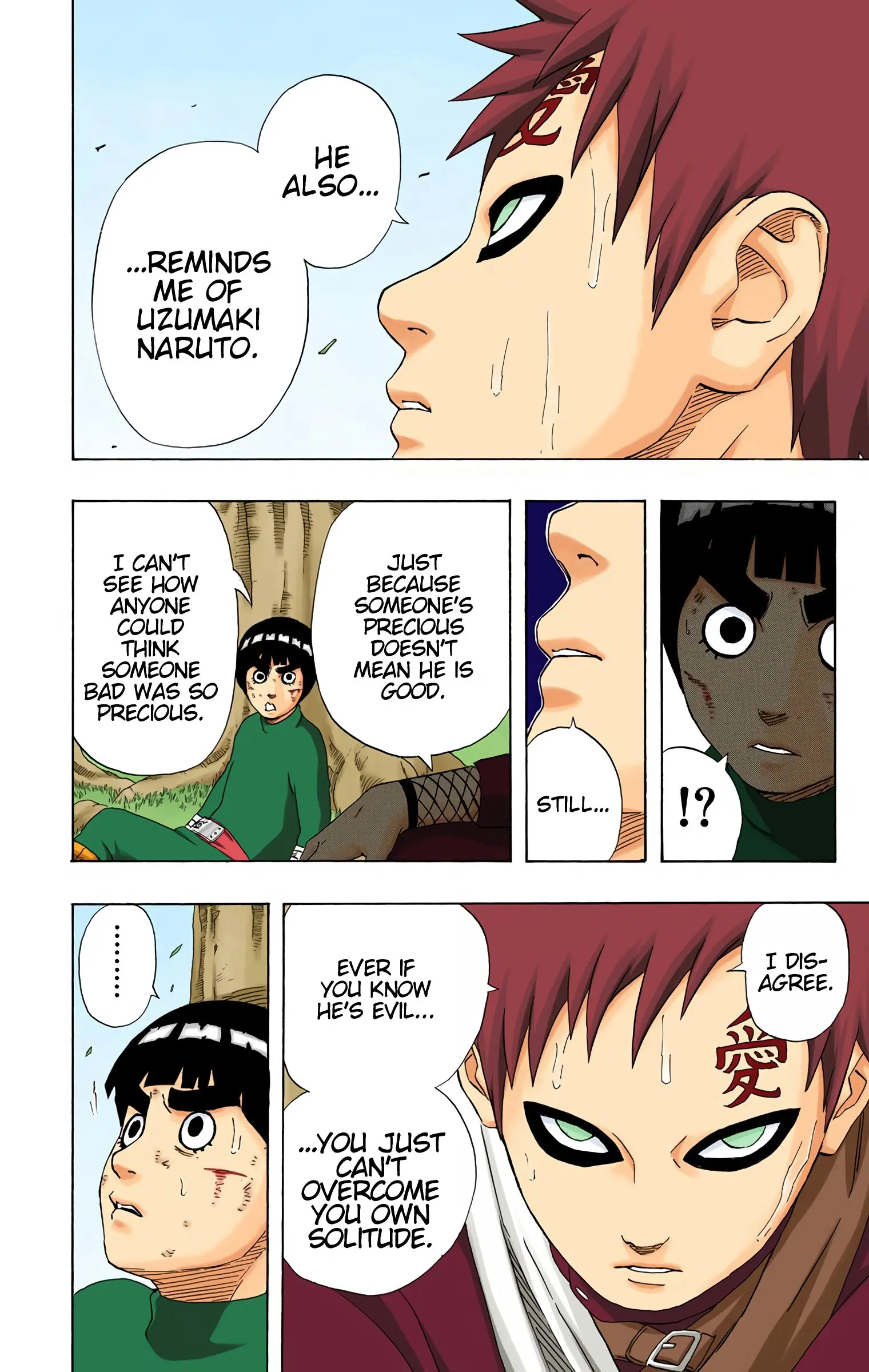 Naruto Colored Manga Online, chapter 217, page 16