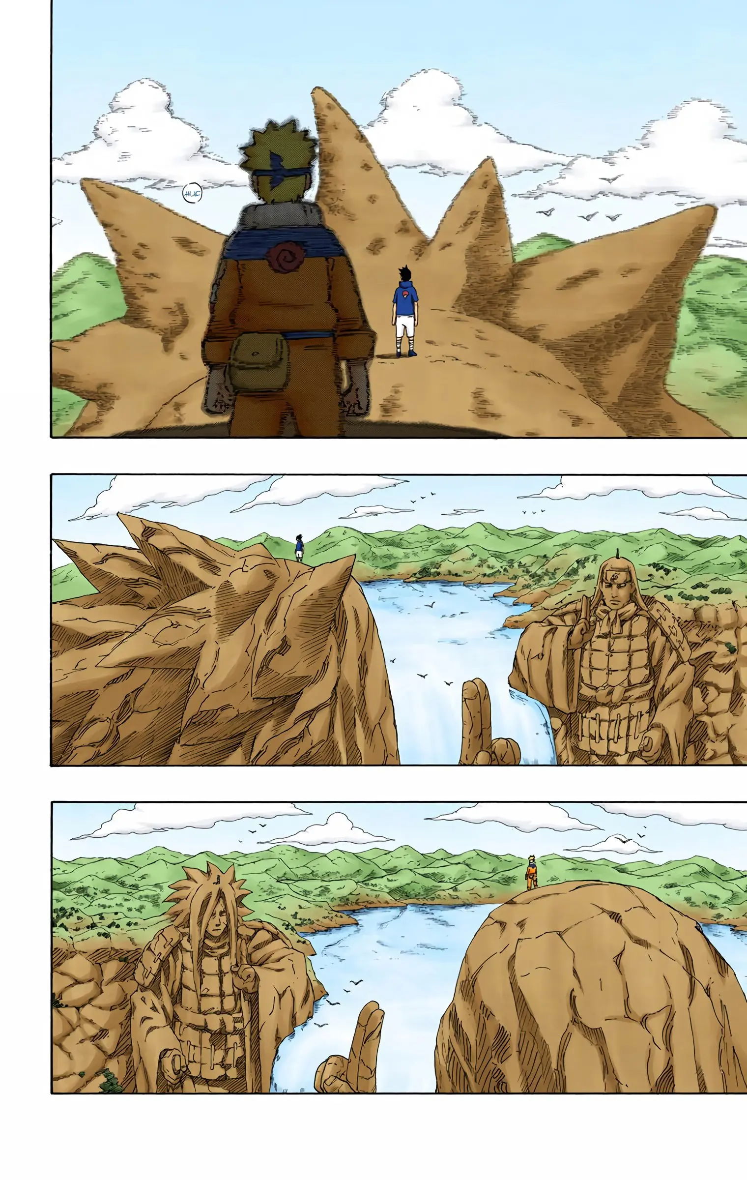 Naruto Colored Manga Online, chapter 218, page 8