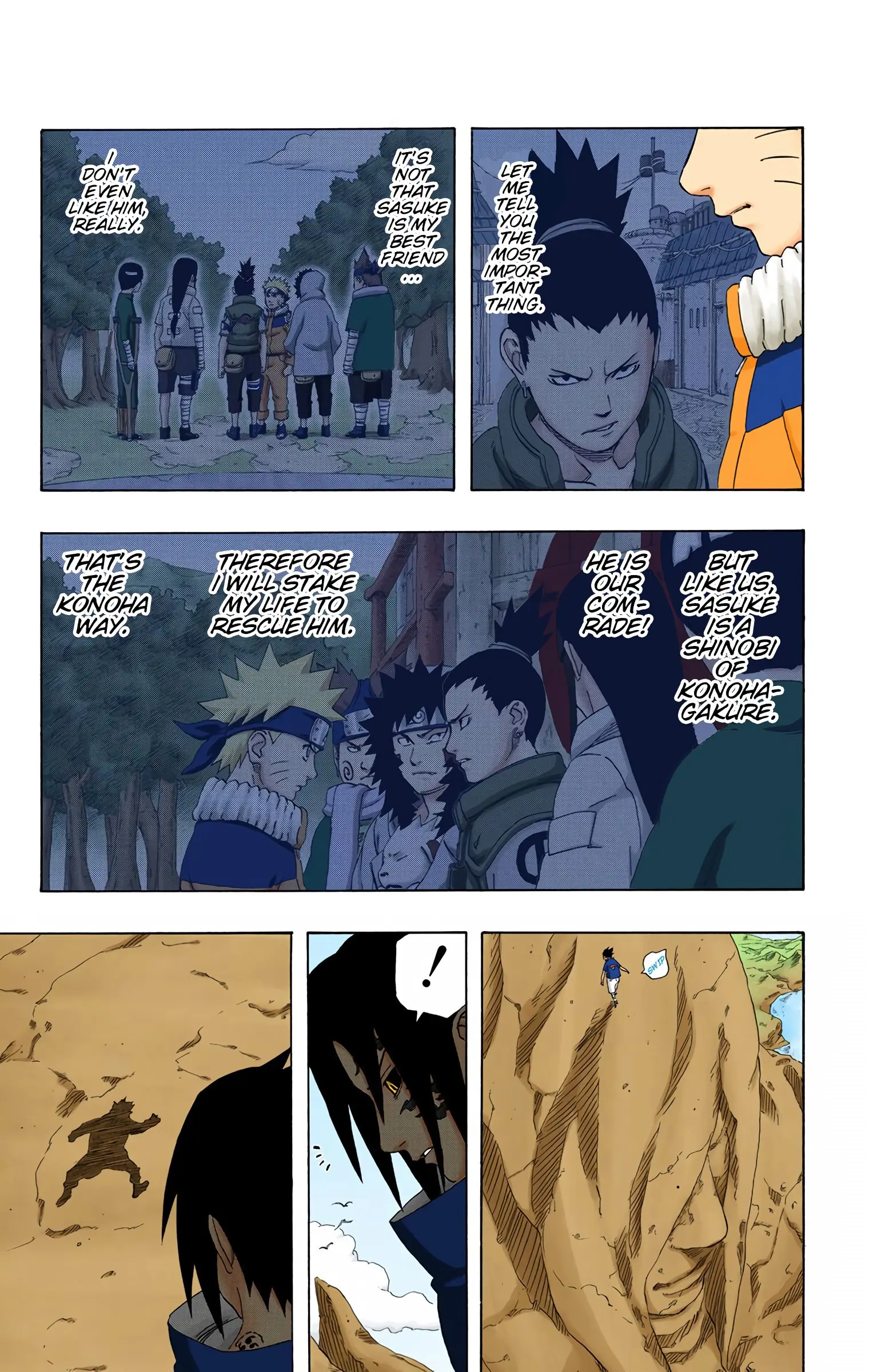 Naruto Colored Manga Online, chapter 218, page 19