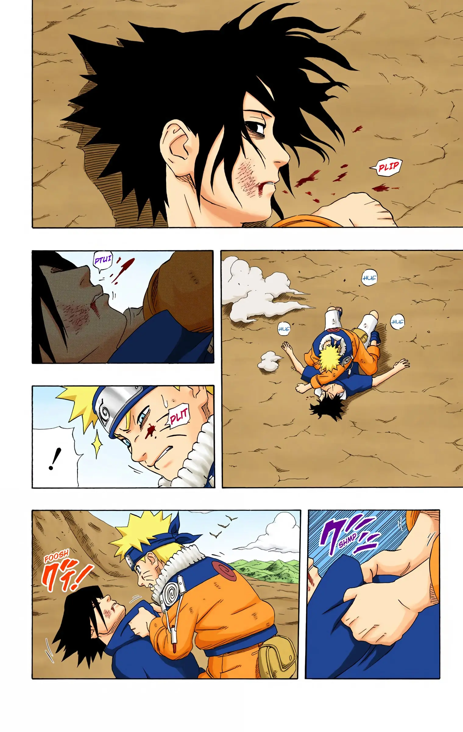 Naruto Colored Manga Online, chapter 218, page 22