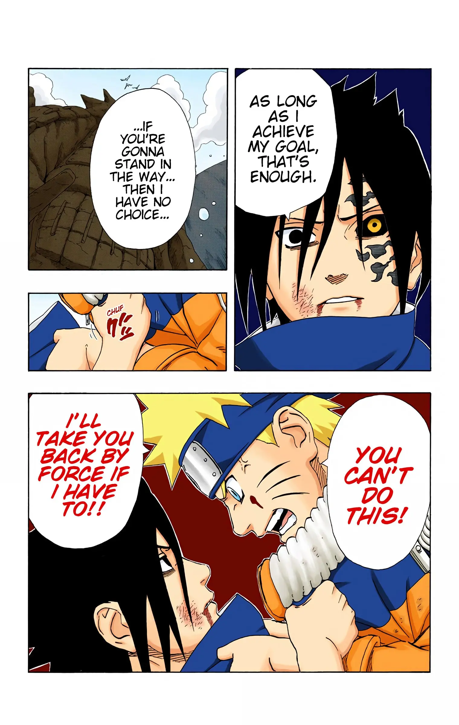 Naruto Colored Manga Online, chapter 218, page 25