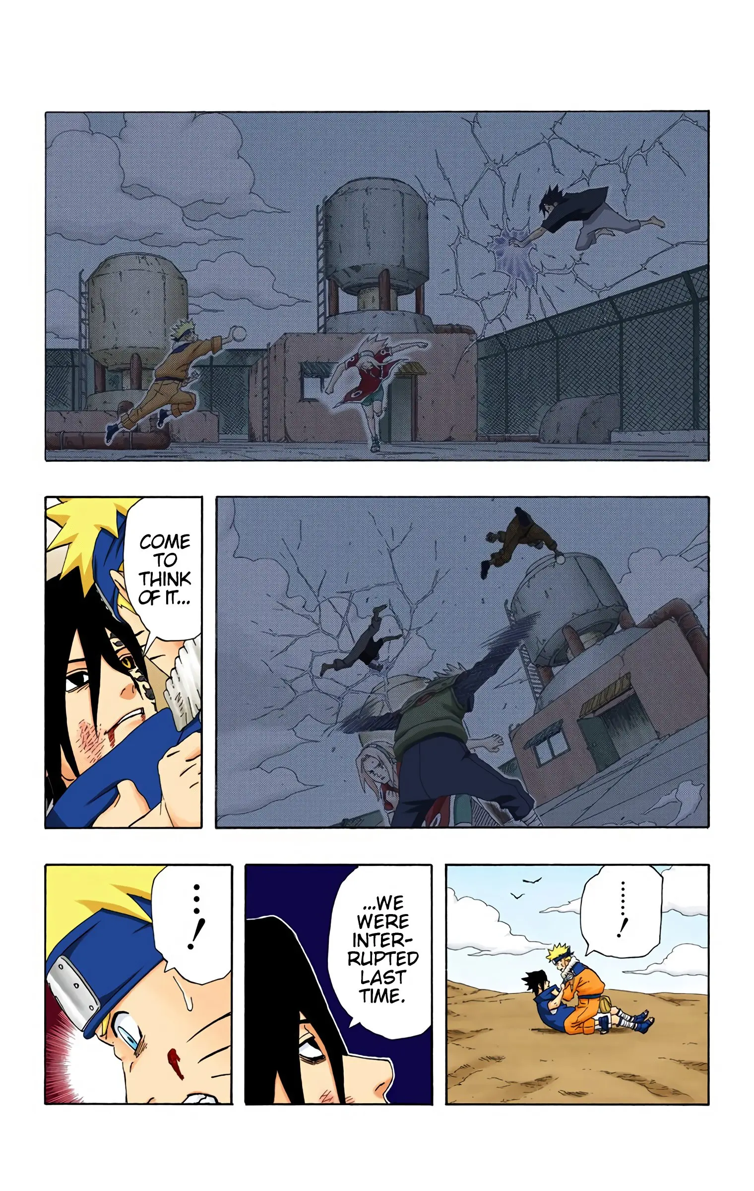 Naruto Colored Manga Online, chapter 219, page 3