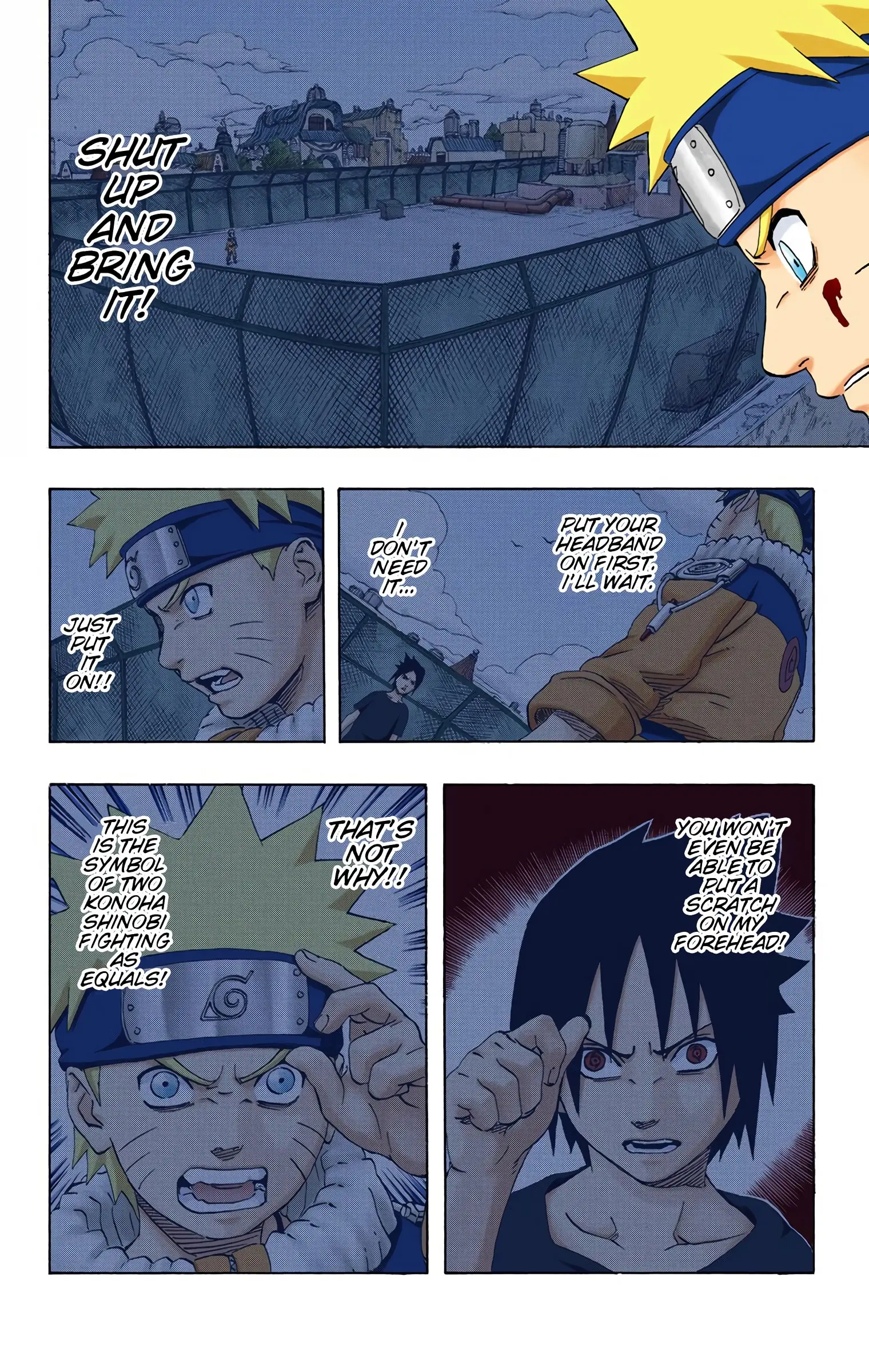 Naruto Colored Manga Online, chapter 219, page 4
