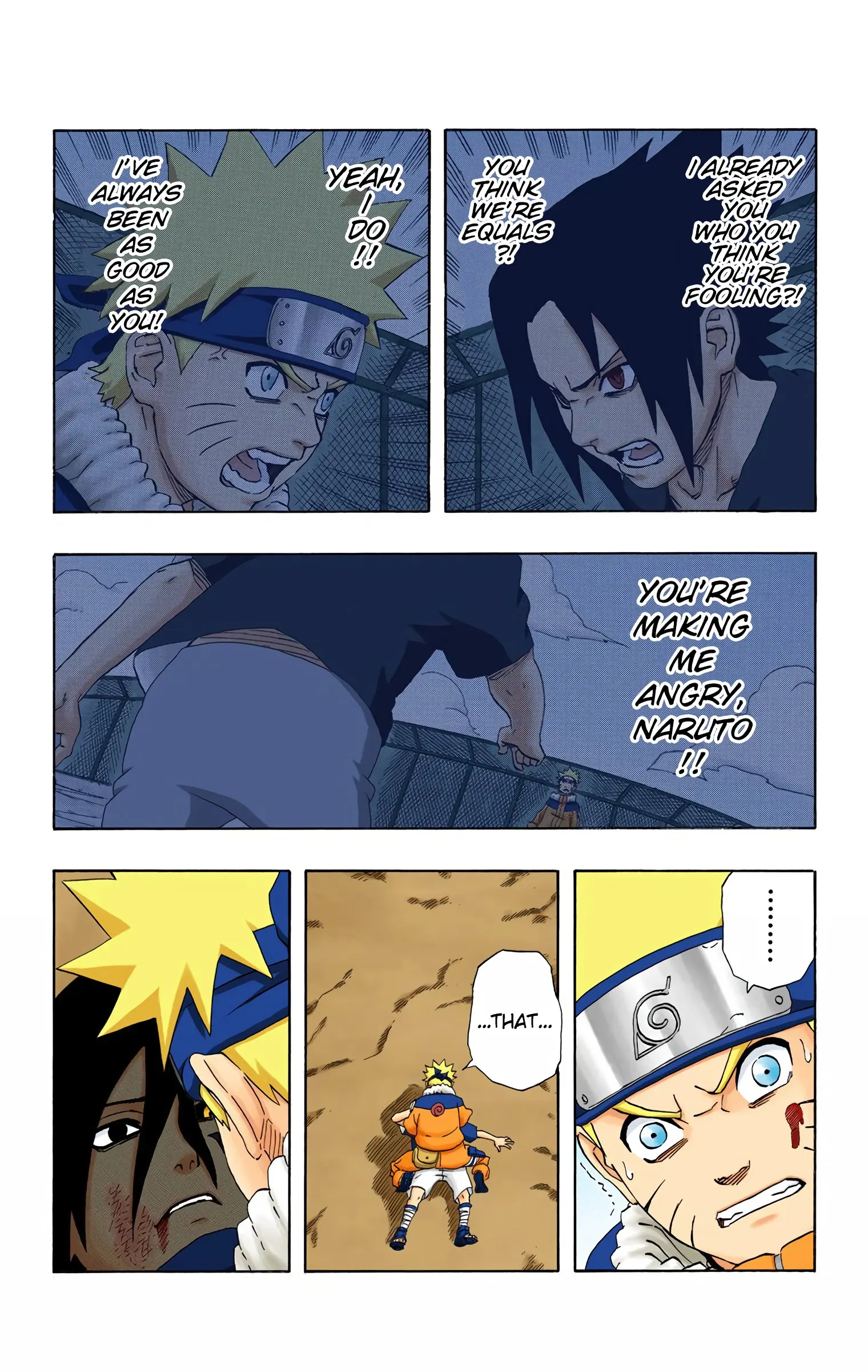 Naruto Colored Manga Online, chapter 219, page 5