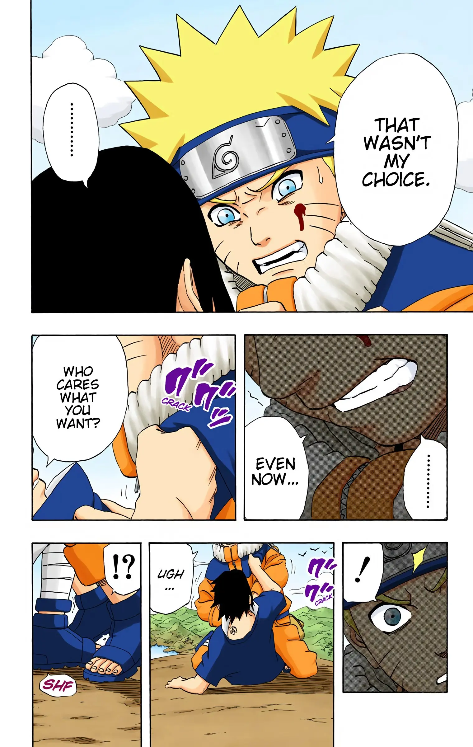 Naruto Colored Manga Online, chapter 219, page 6