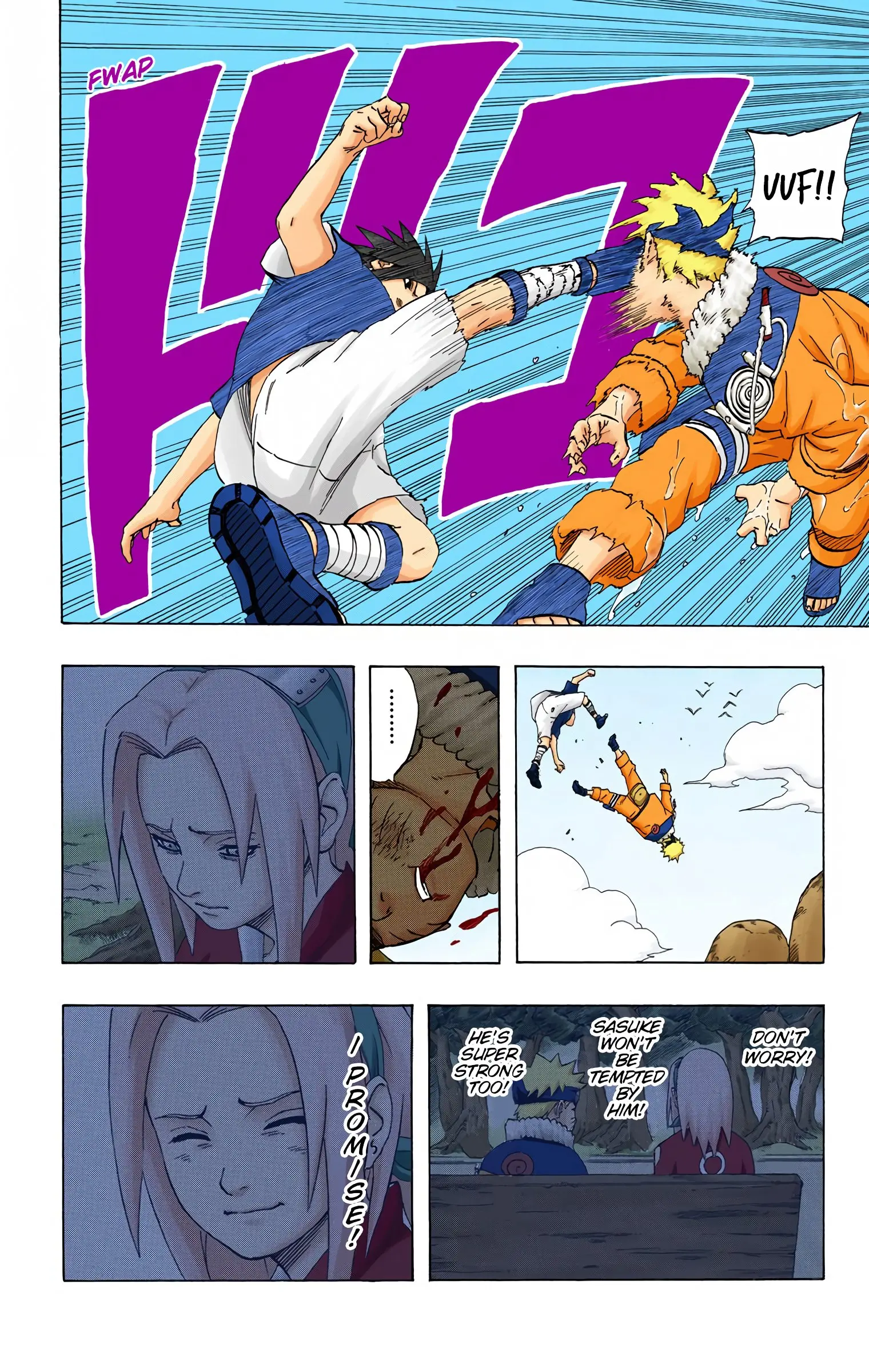 Naruto Colored Manga Online, chapter 219, page 14