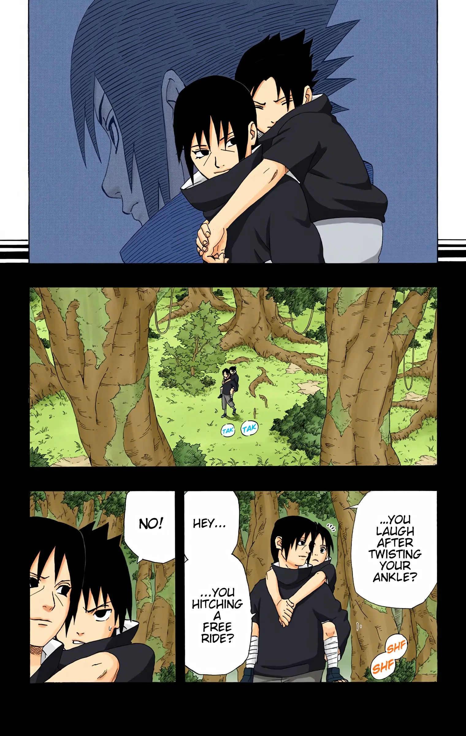 Naruto Colored Manga Online, chapter 220, page 2